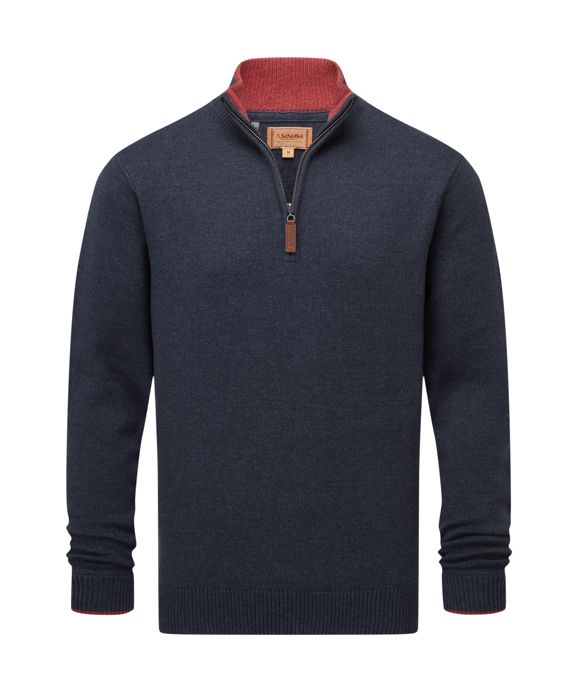 Blair Quarter Zip Jumper - Ink Navy