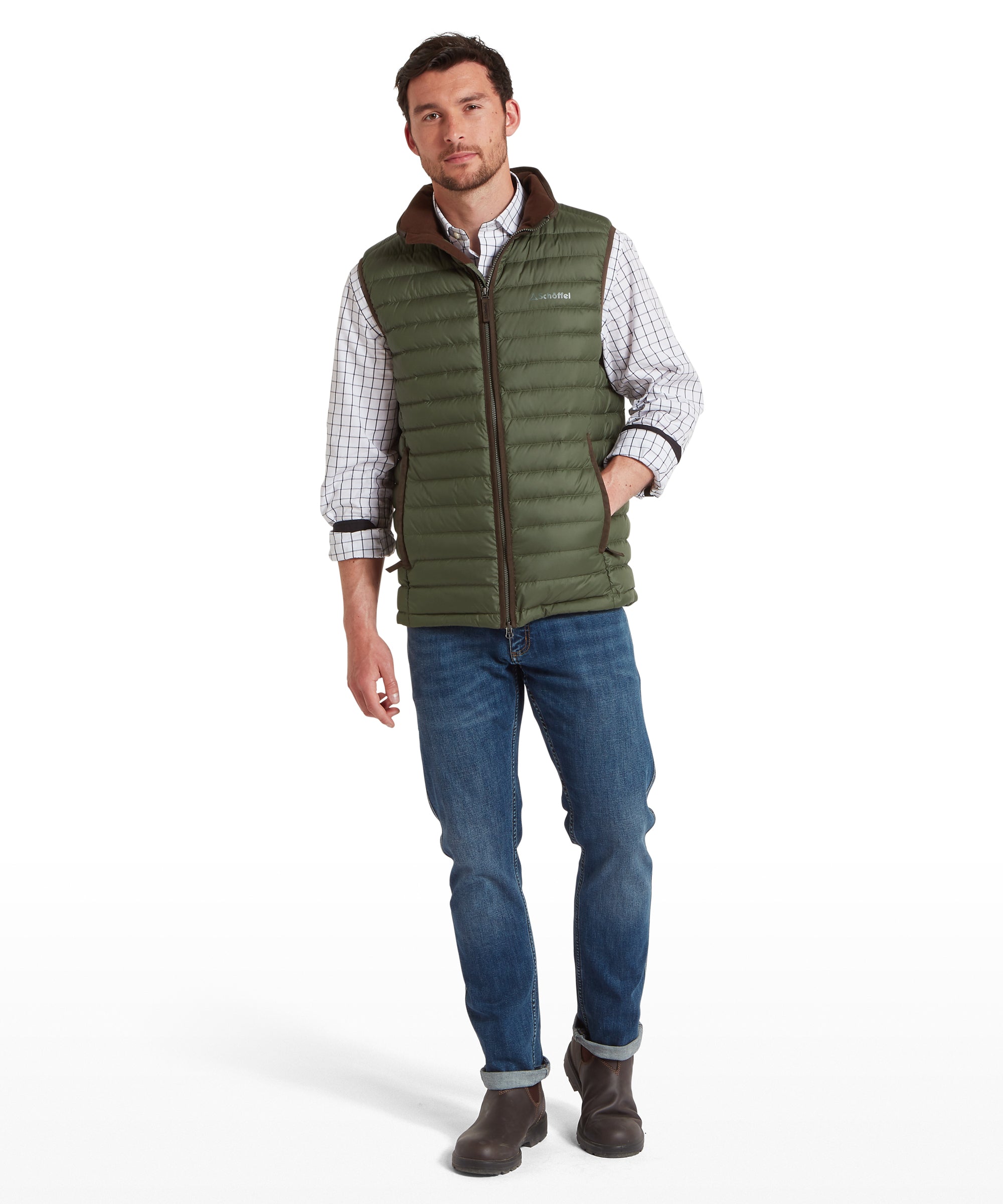 Bowden Down Gilet - Woodland