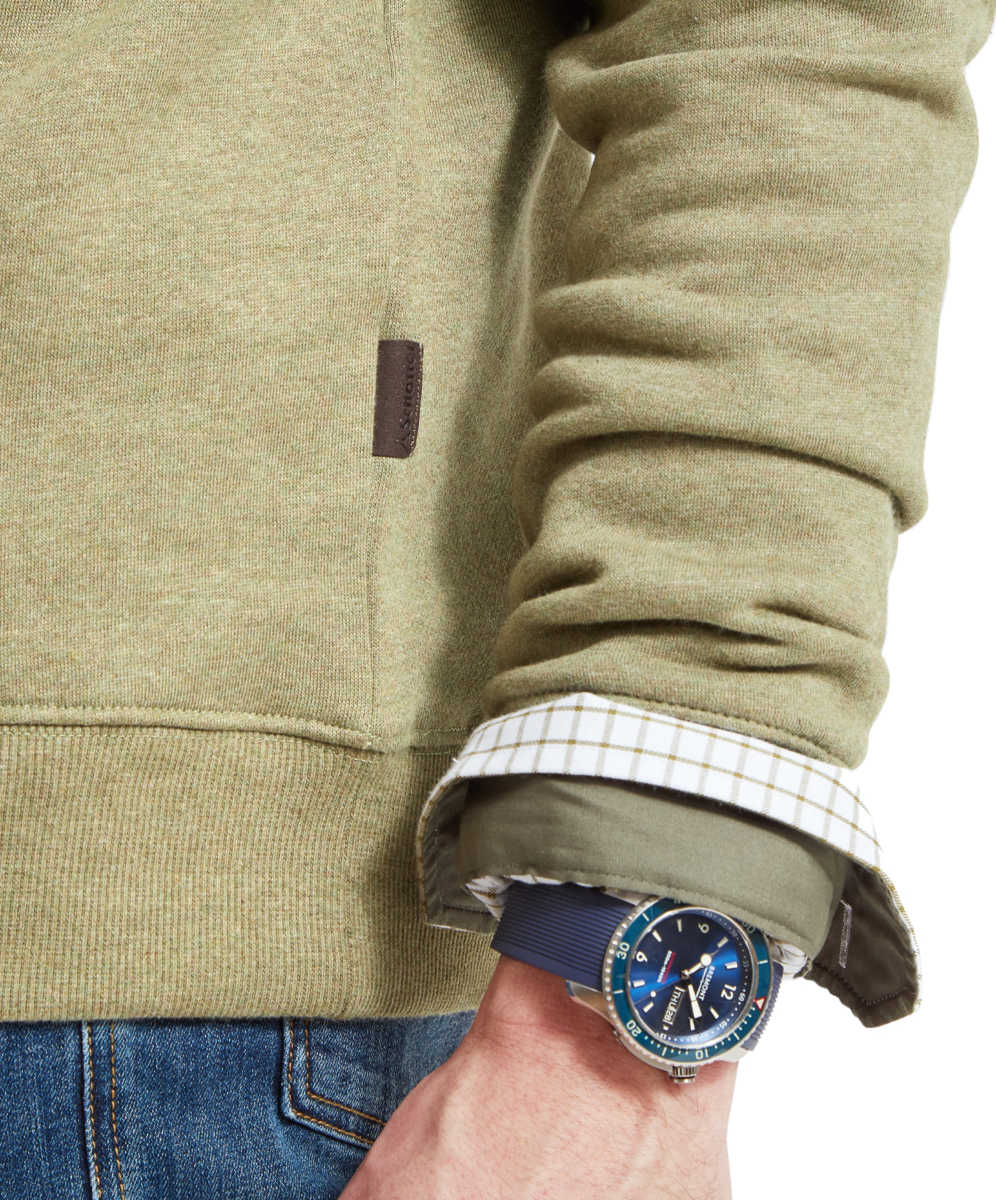 Haag> a birthday boy sweatshirt / navy | cai