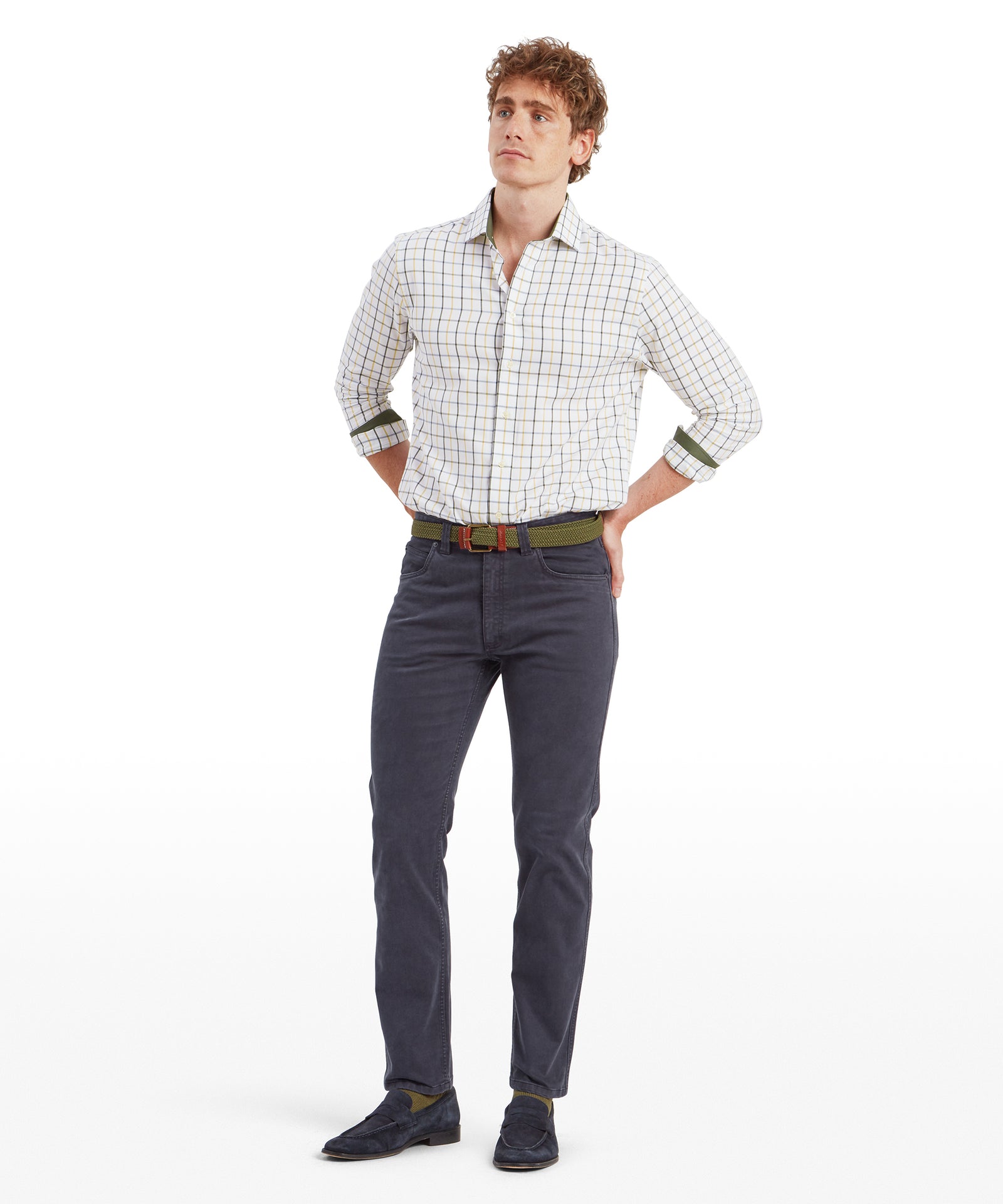Men's Canterbury 5 Pocket Jeans Grey | Schöffel Country