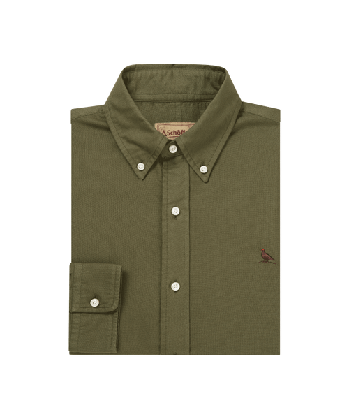 Men's Cavendish Oxford Shirt Green | Schöffel Country US