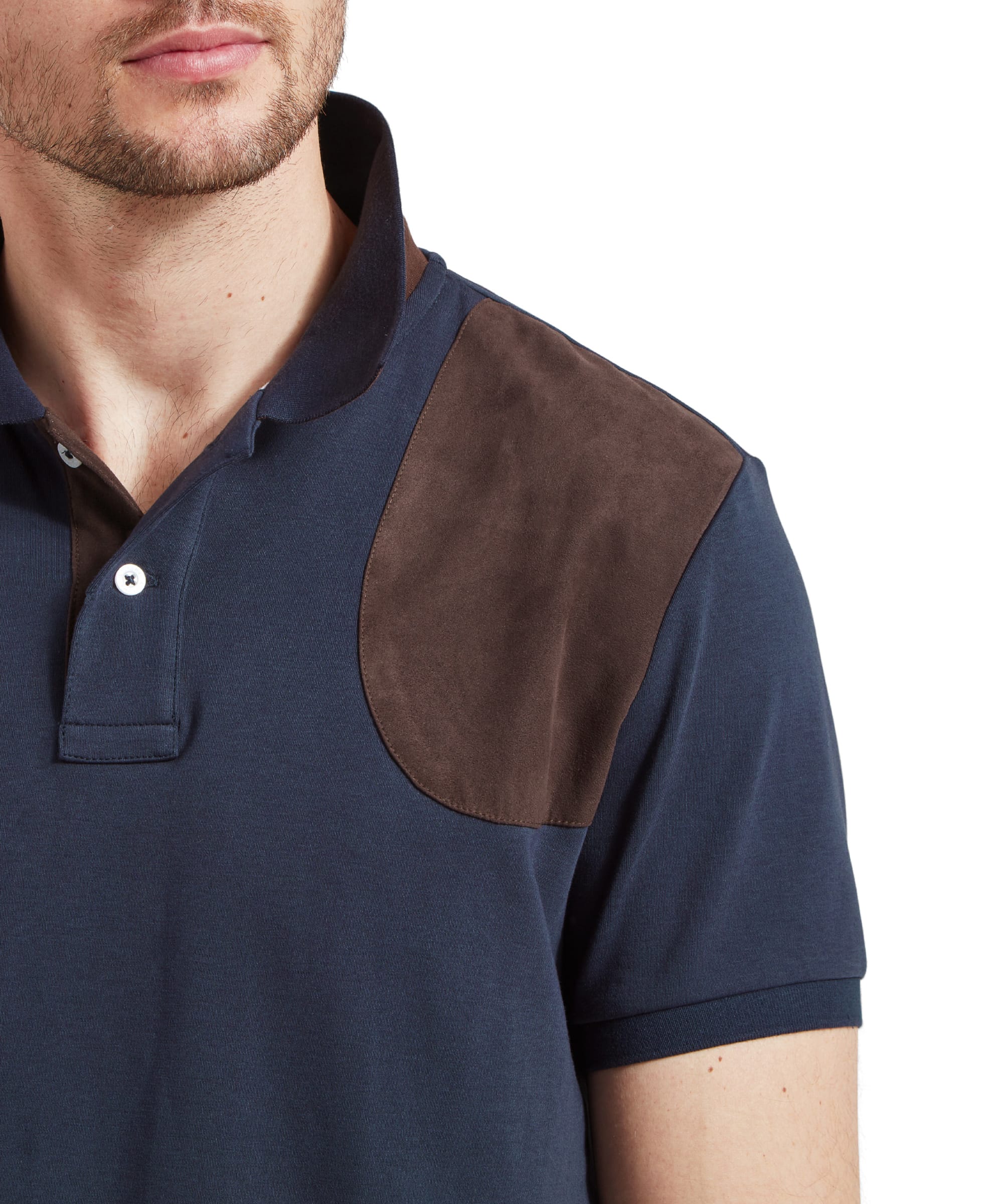 Shoulder patch shirt online