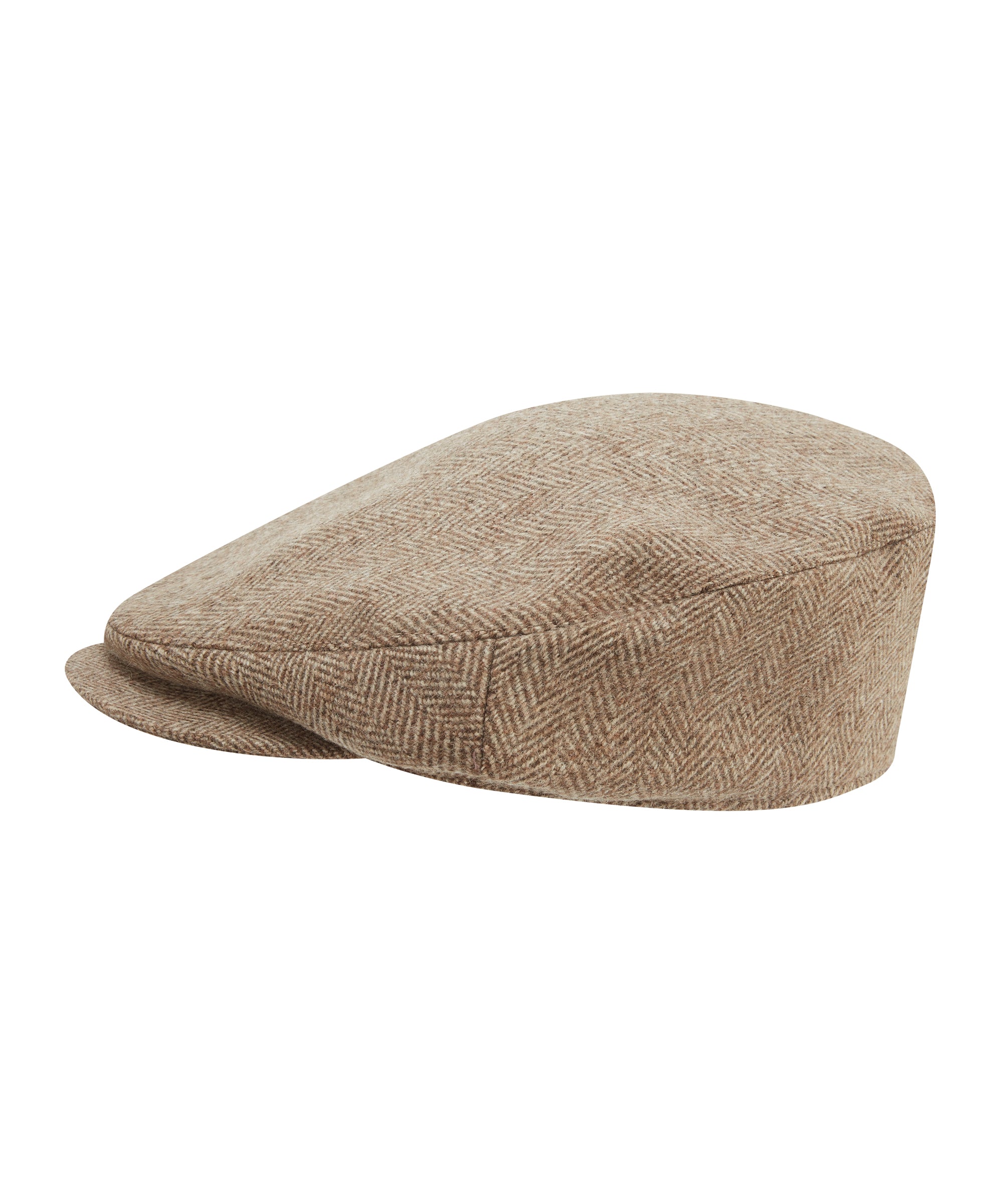 Countryman Tweed Cap - Cobblestone Herringbone Tweed