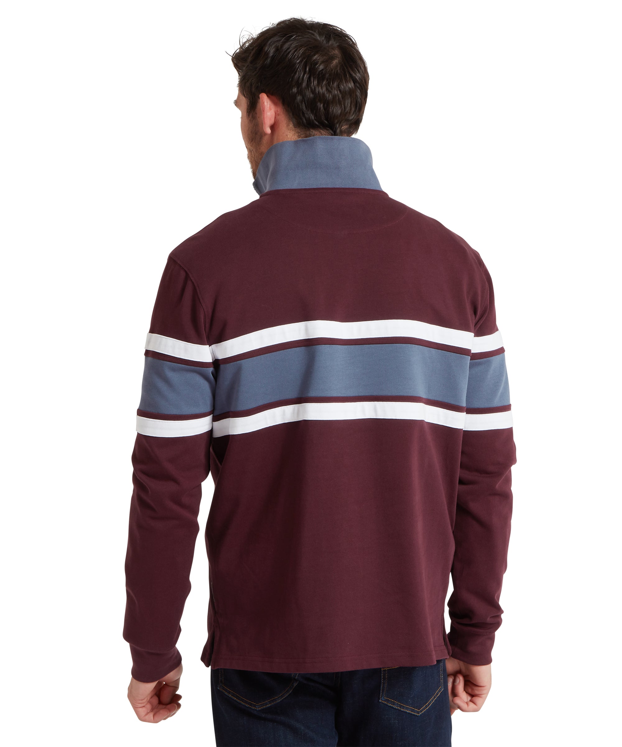 Exmouth Heritage Quarter Zip - Wine