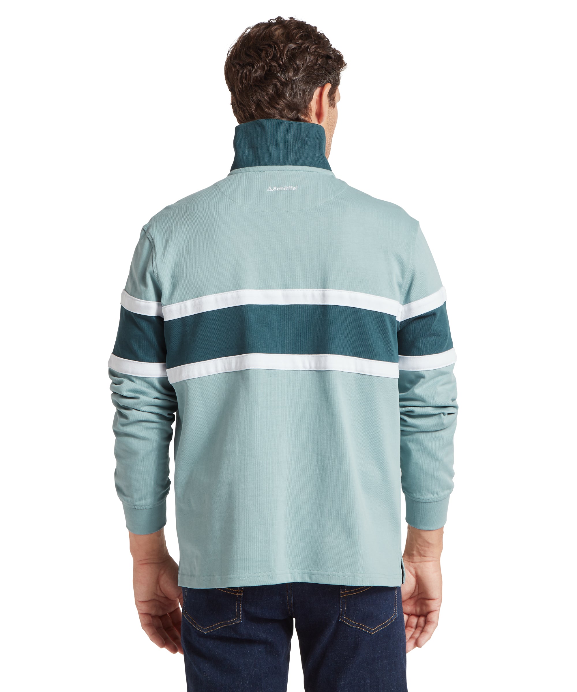 Unisex Exmouth Heritage Quarter Zip Blue | Schöffel Country