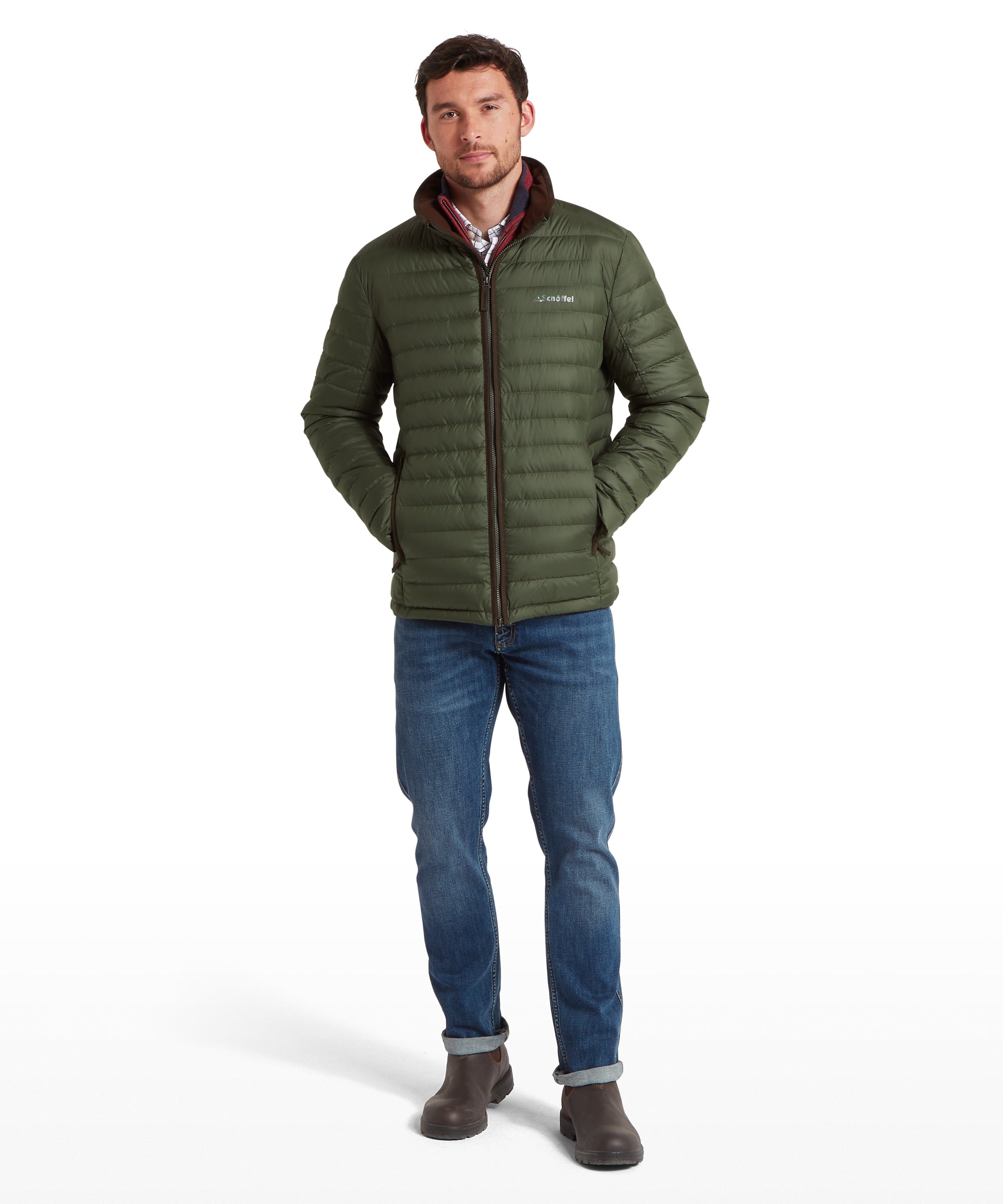 Hallaton Down Jacket - Woodland