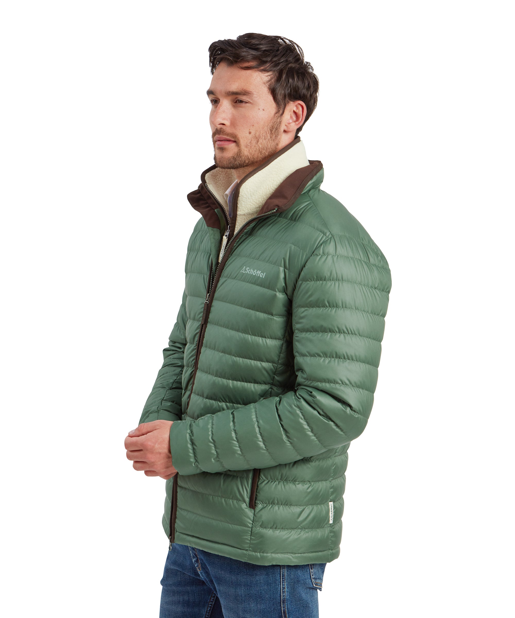 Men's Hallaton Down Jacket Green Schöffel Country