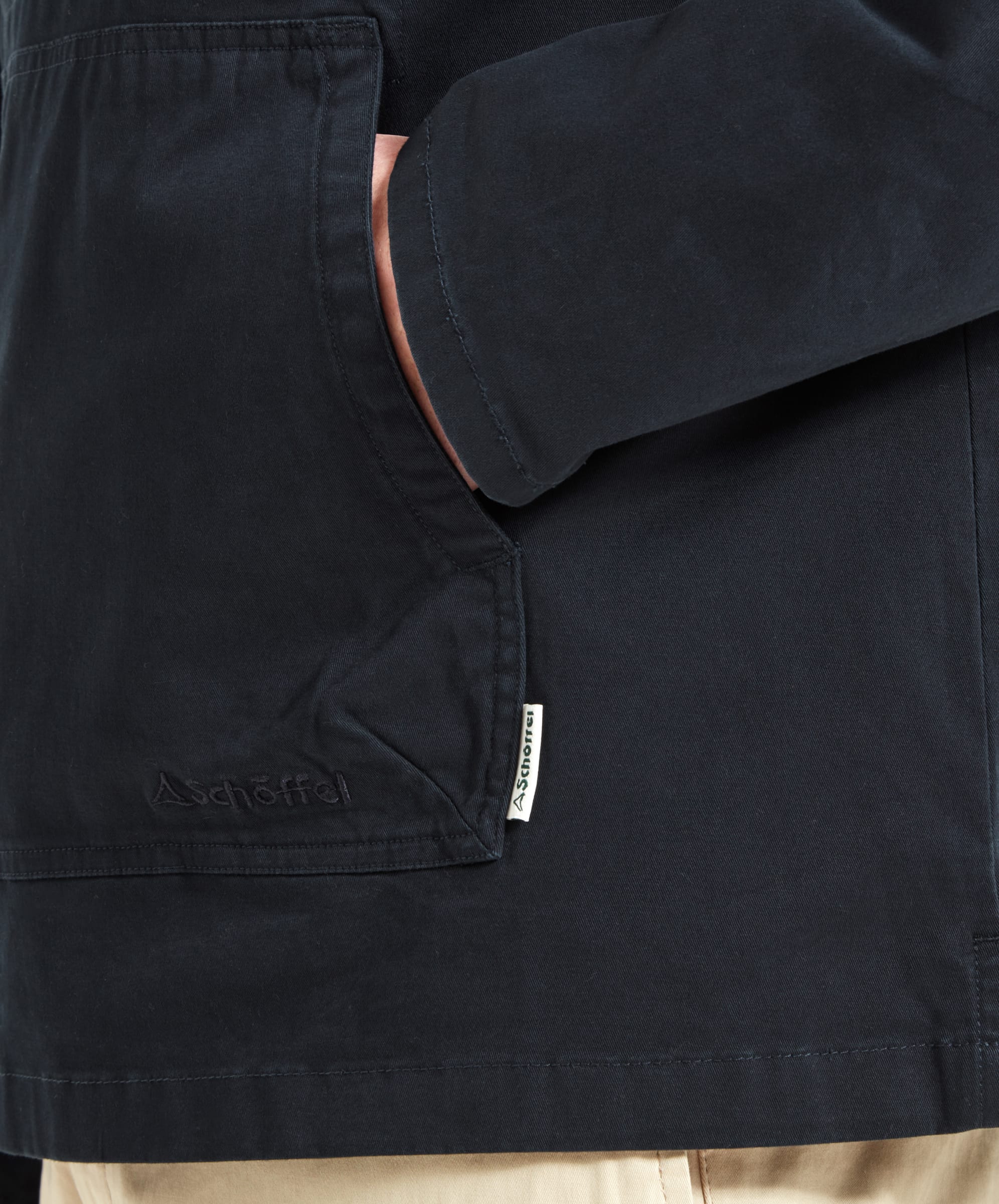 【Griffin Hartland】 Navy Puff Smock Griffin Hartland】 Navy Puff Smock Griffin Hartland】Royal Navy