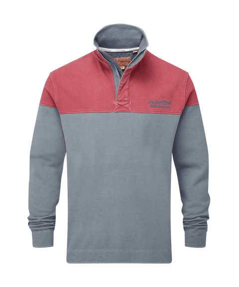 Men's Helford Quarter Zip Sweatshirt Red | Schöffel Country US