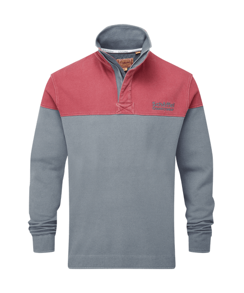 Men's Helford Quarter Zip Sweatshirt Red | Schöffel Country US