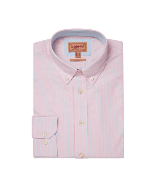 Men's Holt Oxford Tailored Pink Shirt