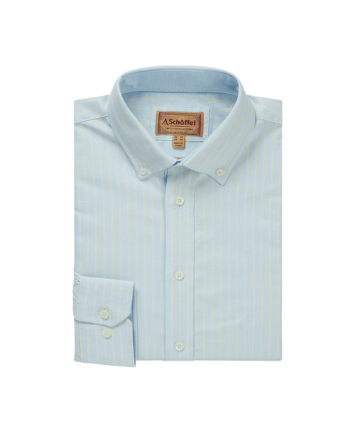 green emerald velvet dress Men's Holt Oxford Tailored Shirt Yellow