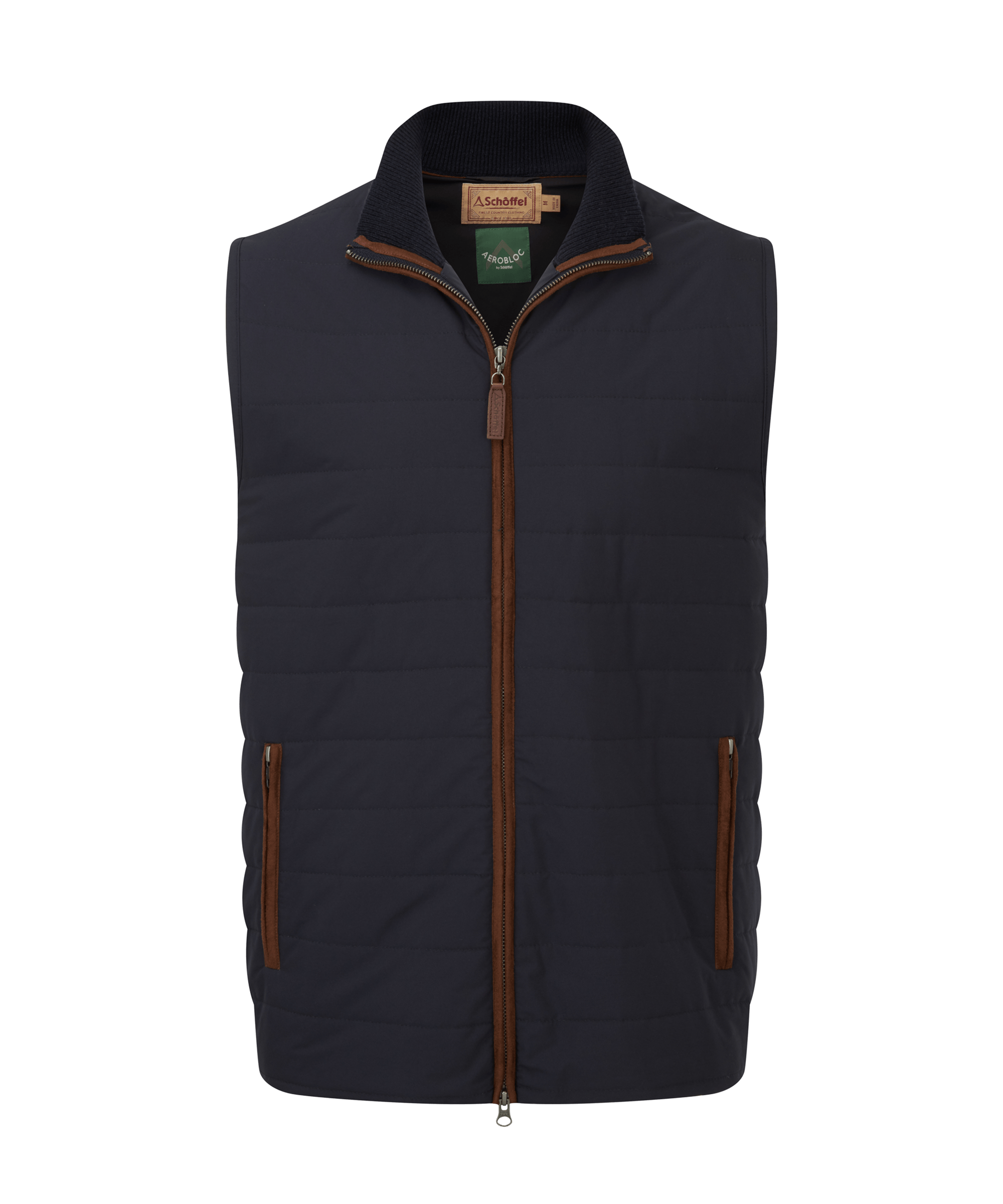 Men s Hybrid Aerobloc Gilet Navy Schoffel Country