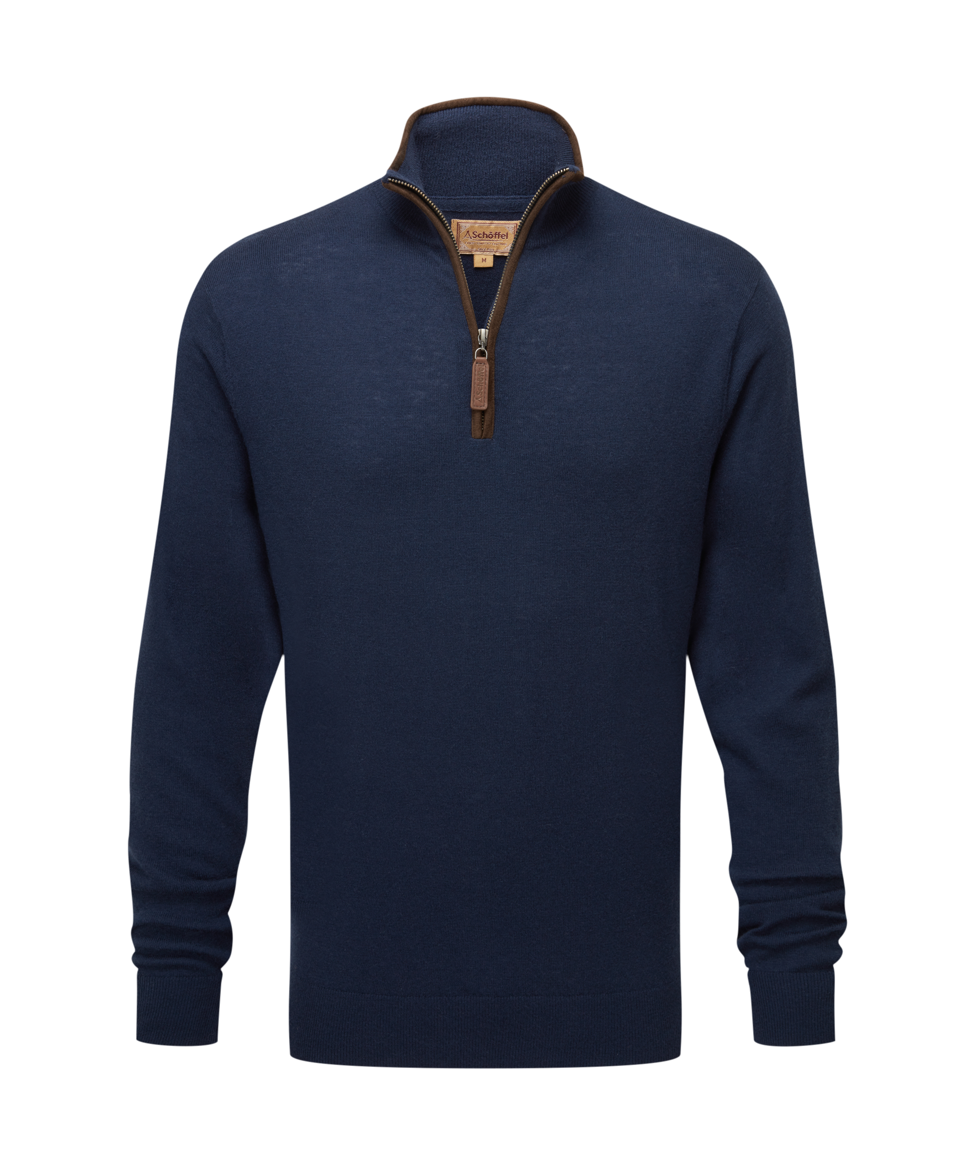 Jura Quarter Zip Jumper - Navy