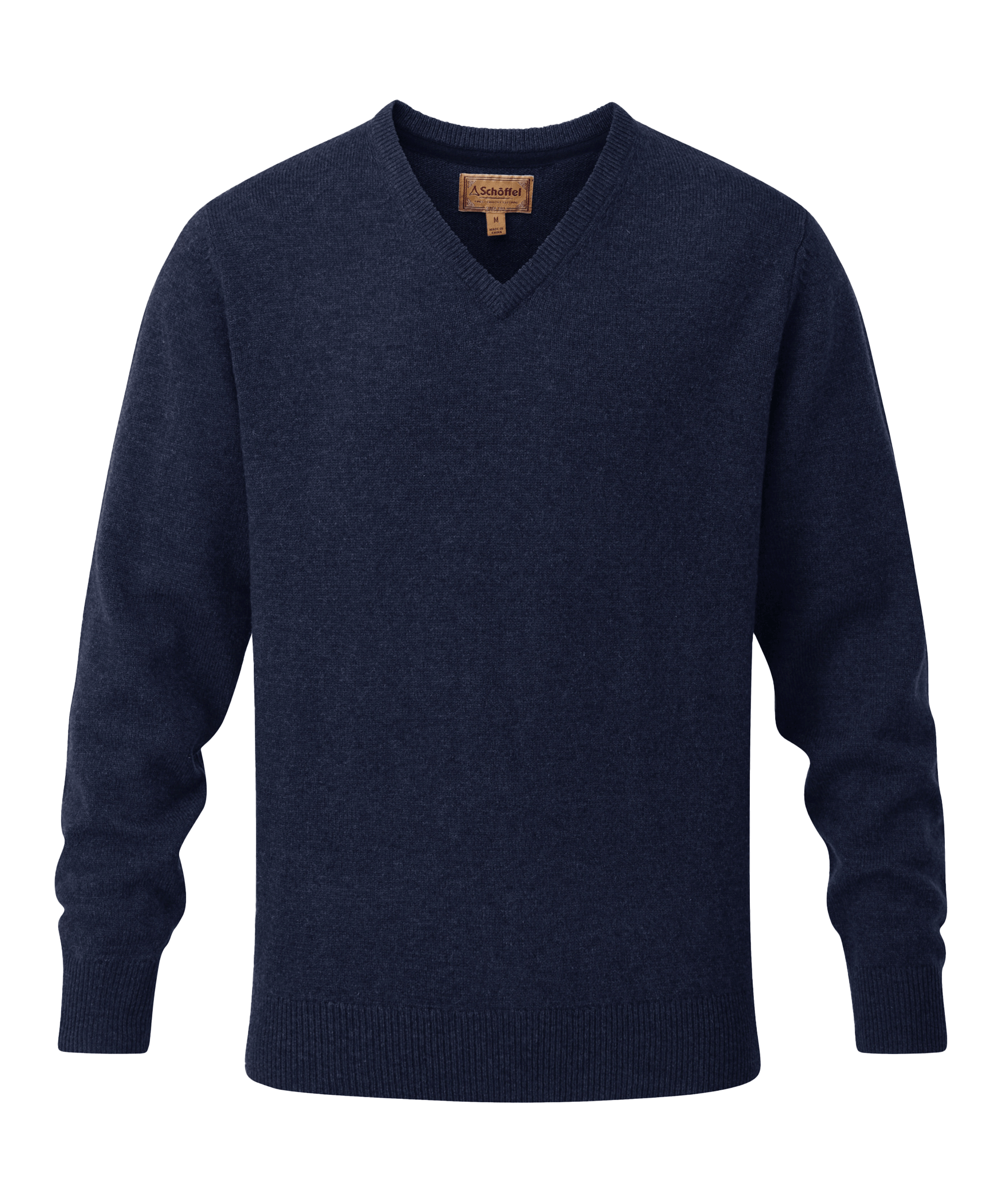 Men's Lewis Lambswool V Neck Jumper Red | Schöffel Country Men's Lewis Lambswool V Neck Jumper Red | Schöffel Country