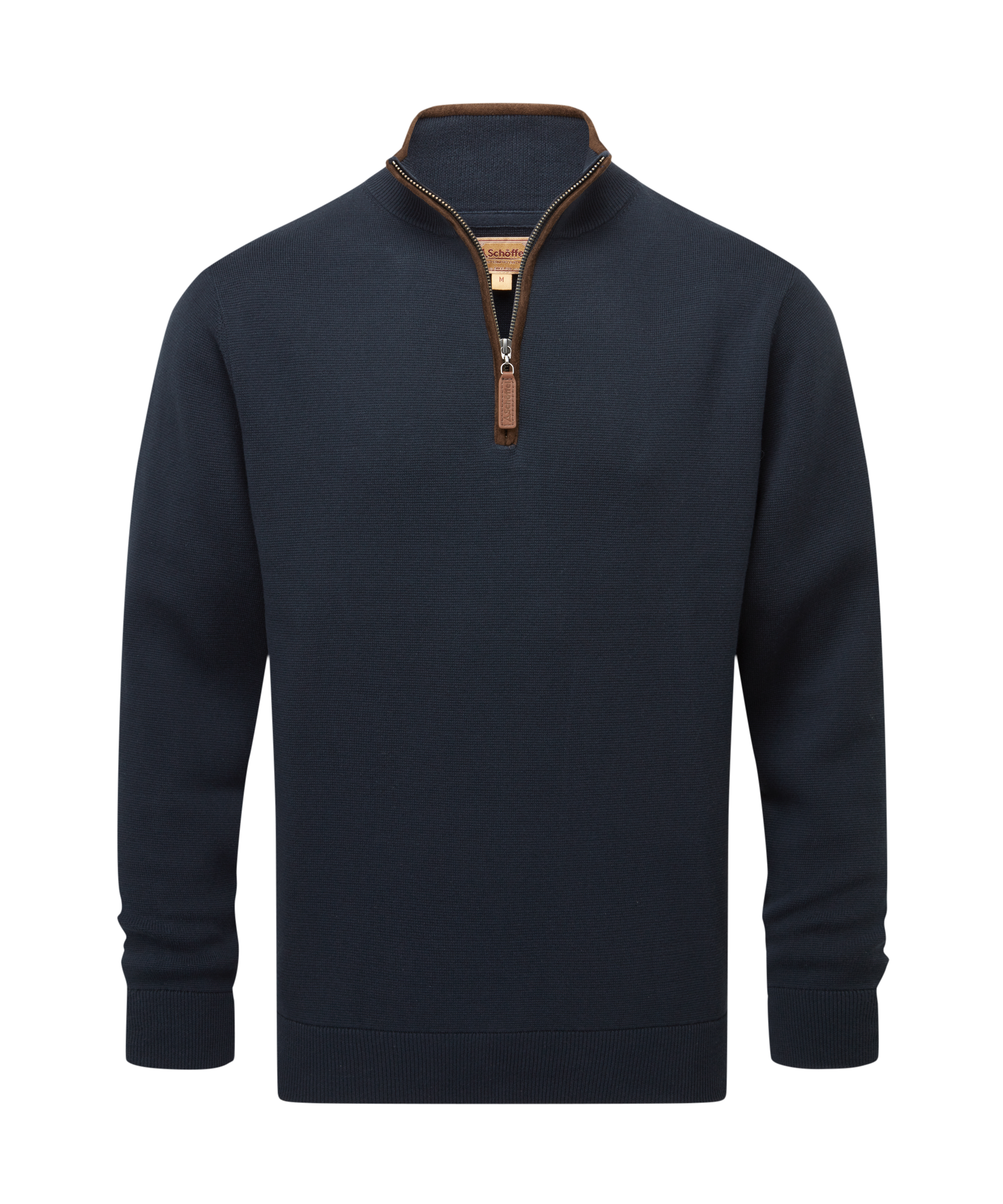 Marlow Quarter Zip Jumper - Navy