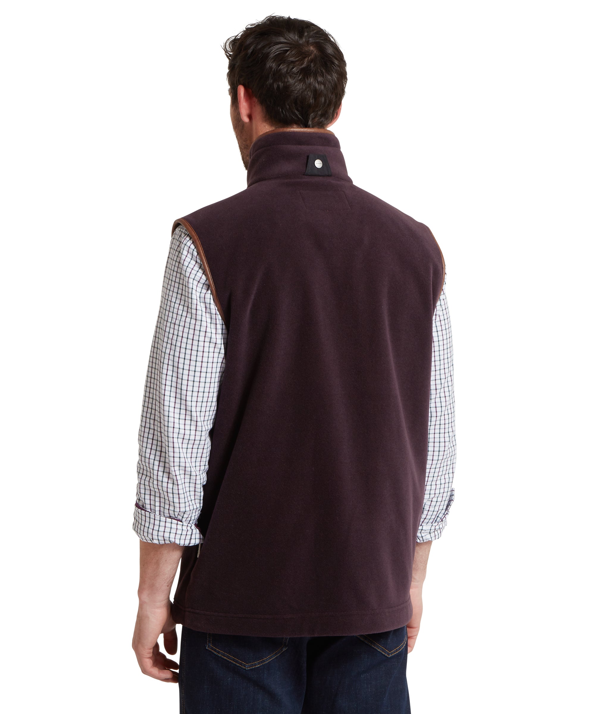 Oakham Fleece Gilet - Port