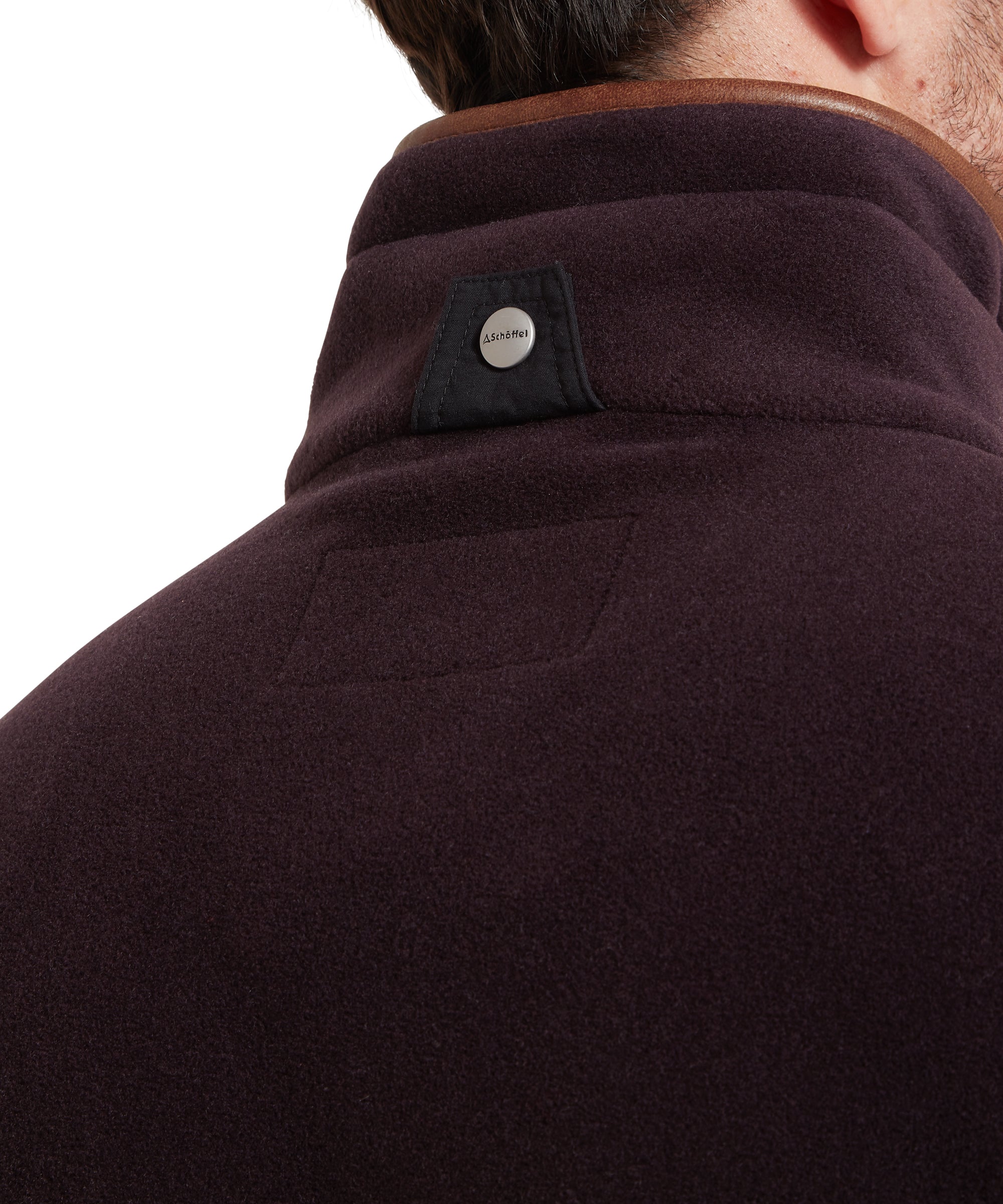 Oakham Fleece Gilet - Port