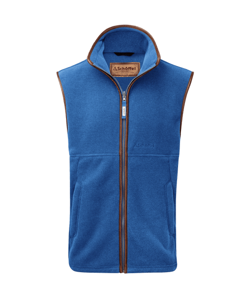 Men's Oakham Fleece Gilet Cobalt Blue Schöffel Country
