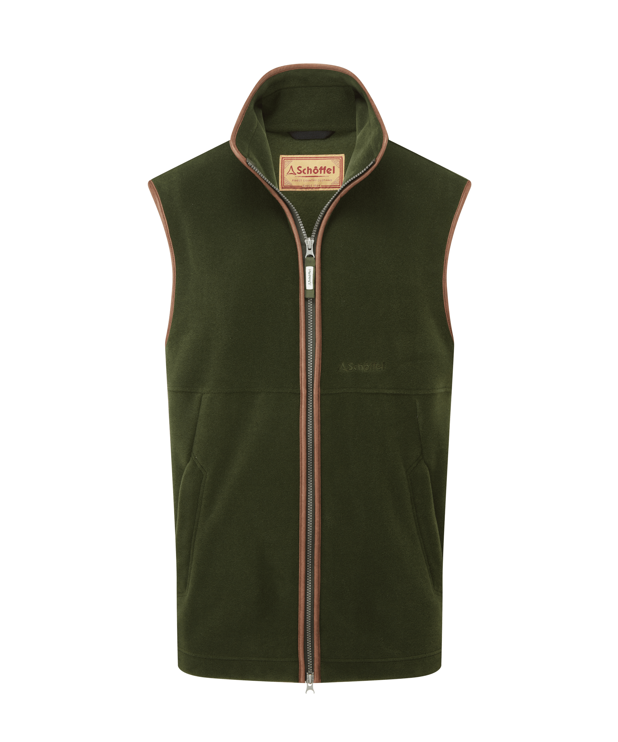 Oakham Fleece Gilet Forest