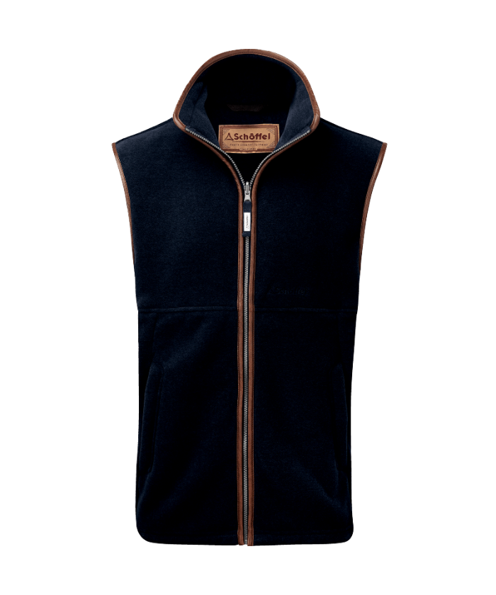 Schöffel Oakham Fleece Gilet for Men in Navy