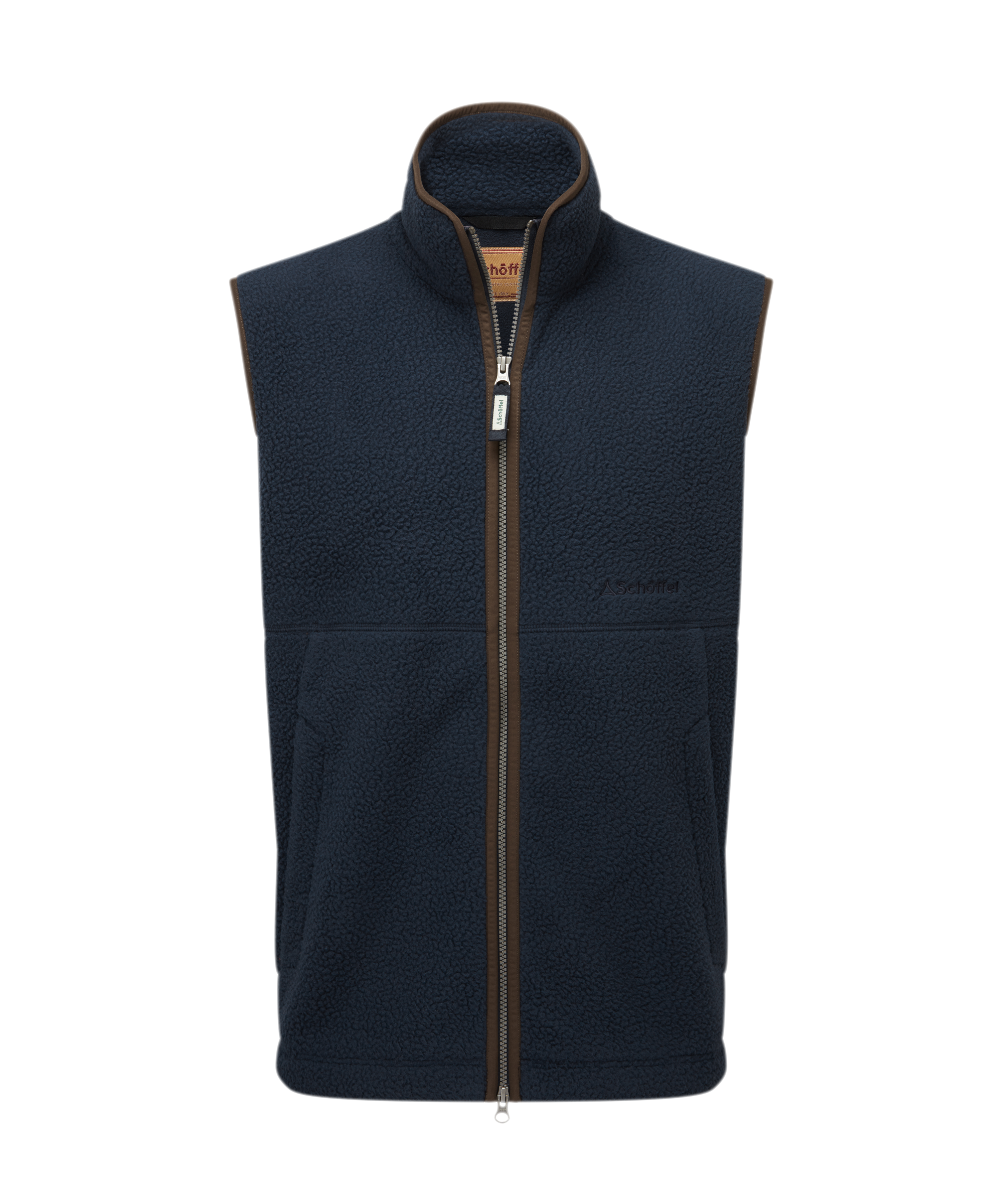 Oakham Retro Fleece Gilet - True Navy