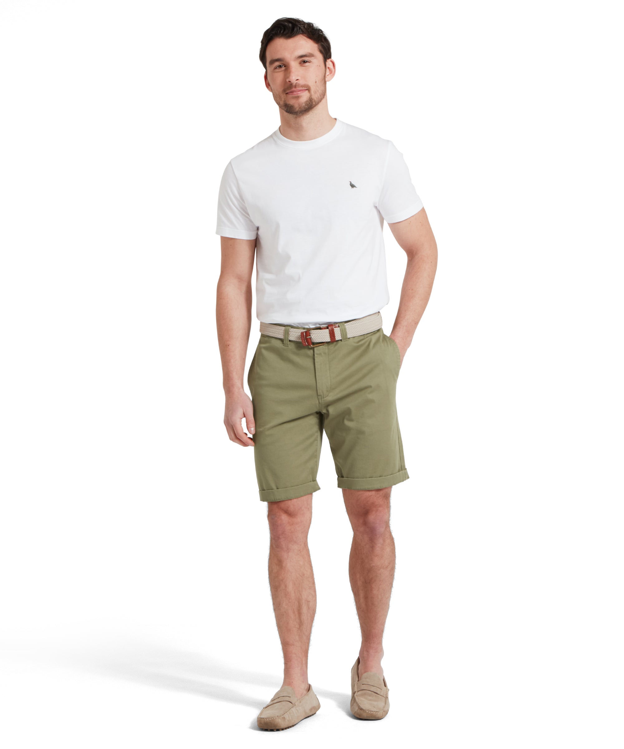 Men's Paul Short Khaki Brown Schöffel Country