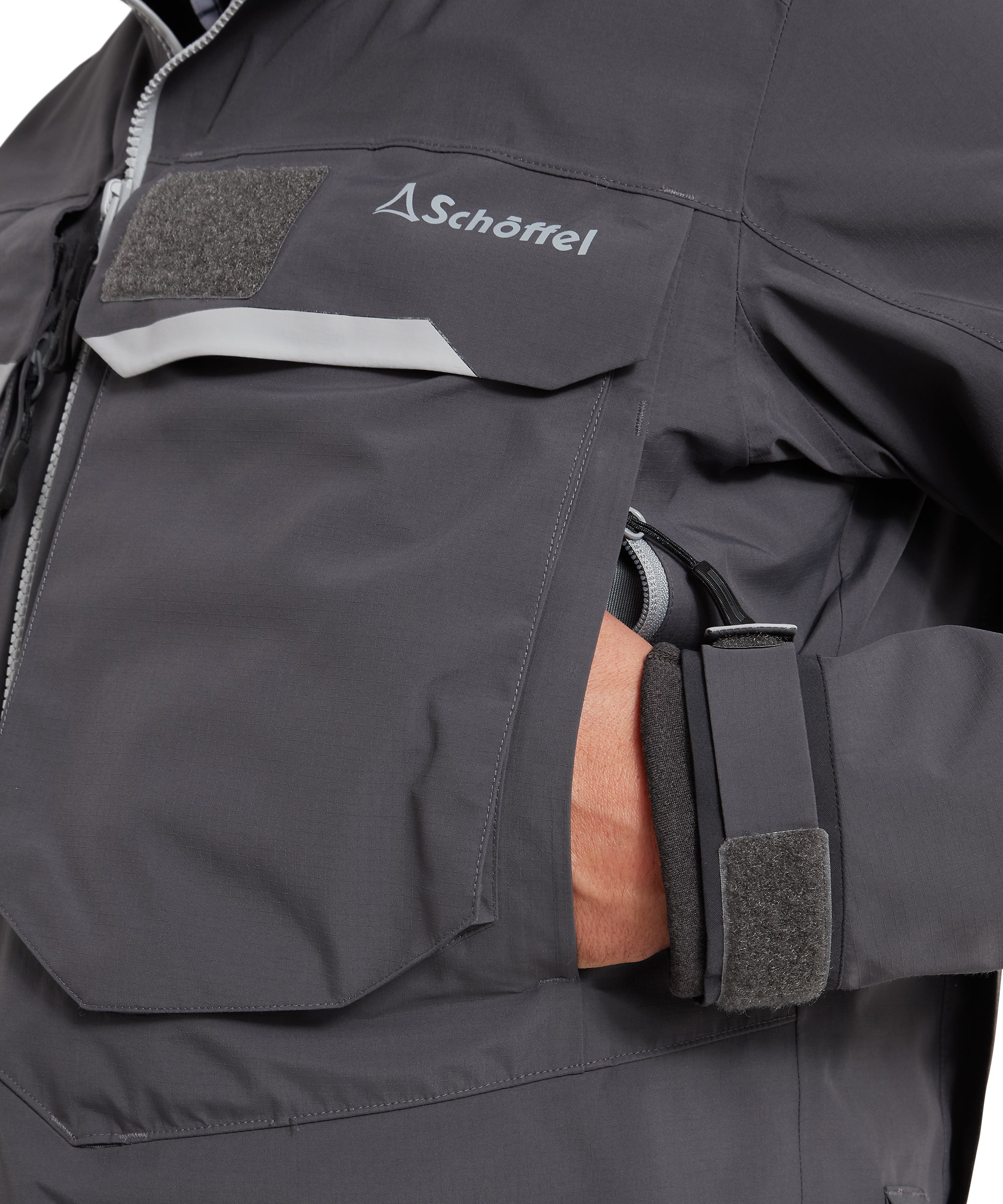 Men's Salar II Wading Jacket Grey Schöffel Country IE