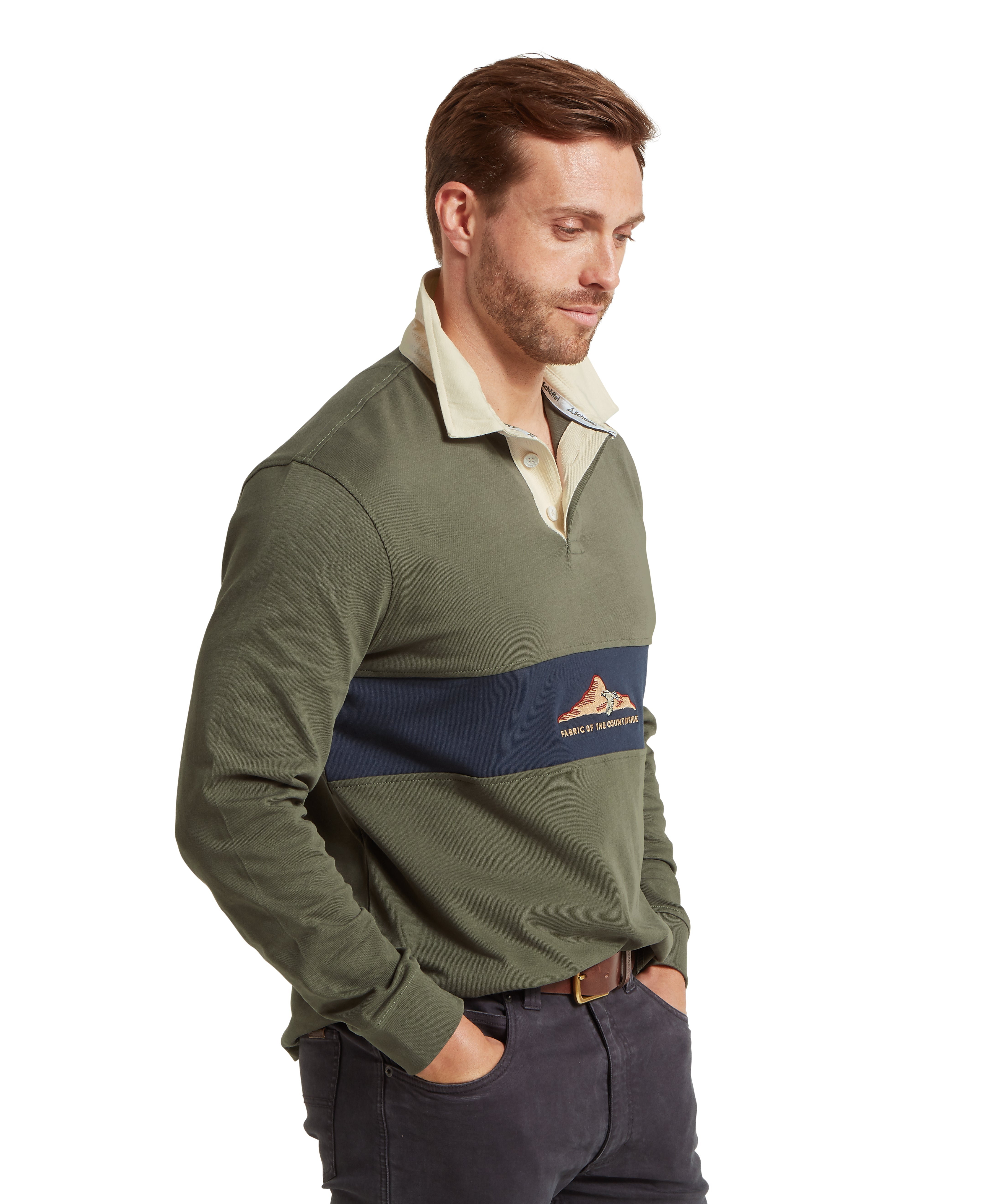 Men's Saunton Rugby Top Green | Schöffel Country