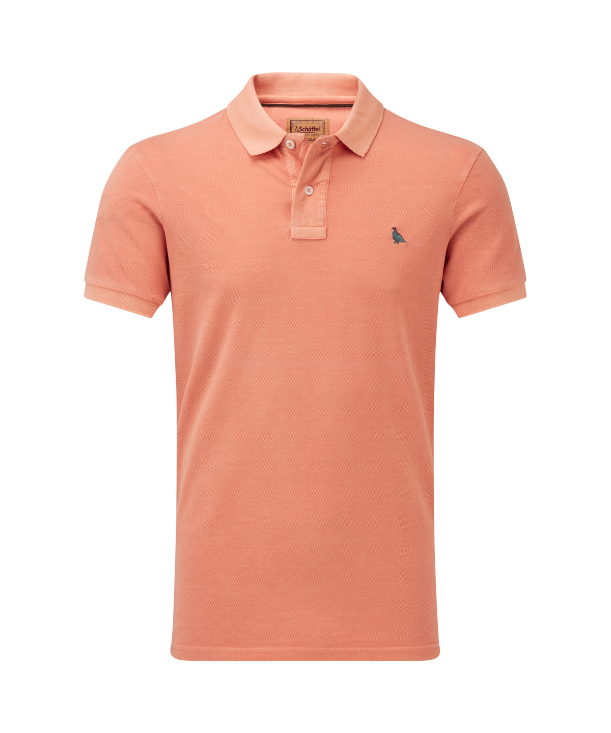 Men's St Ives Garment Polo Shirt Orange | Schöffel Country US