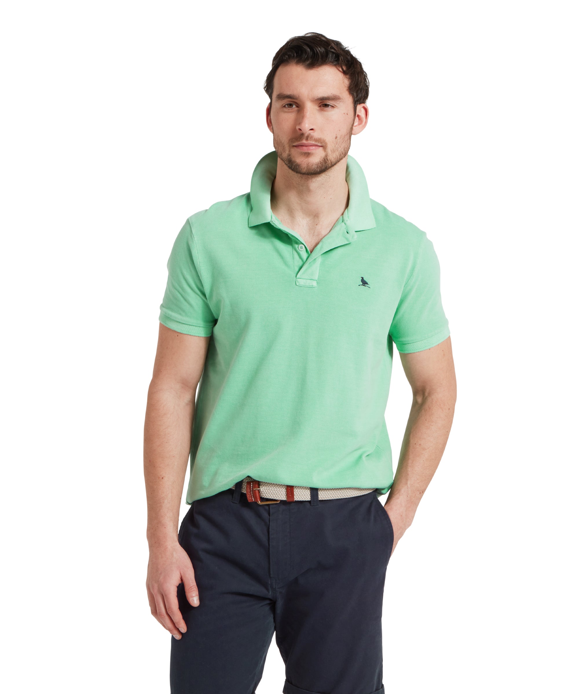 Men's St Ives Polo Shirt Sea Green | Schöffel Country