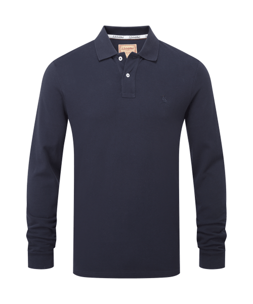Men's St Ives Polo Shirt Navy Blue | Schöffel Country