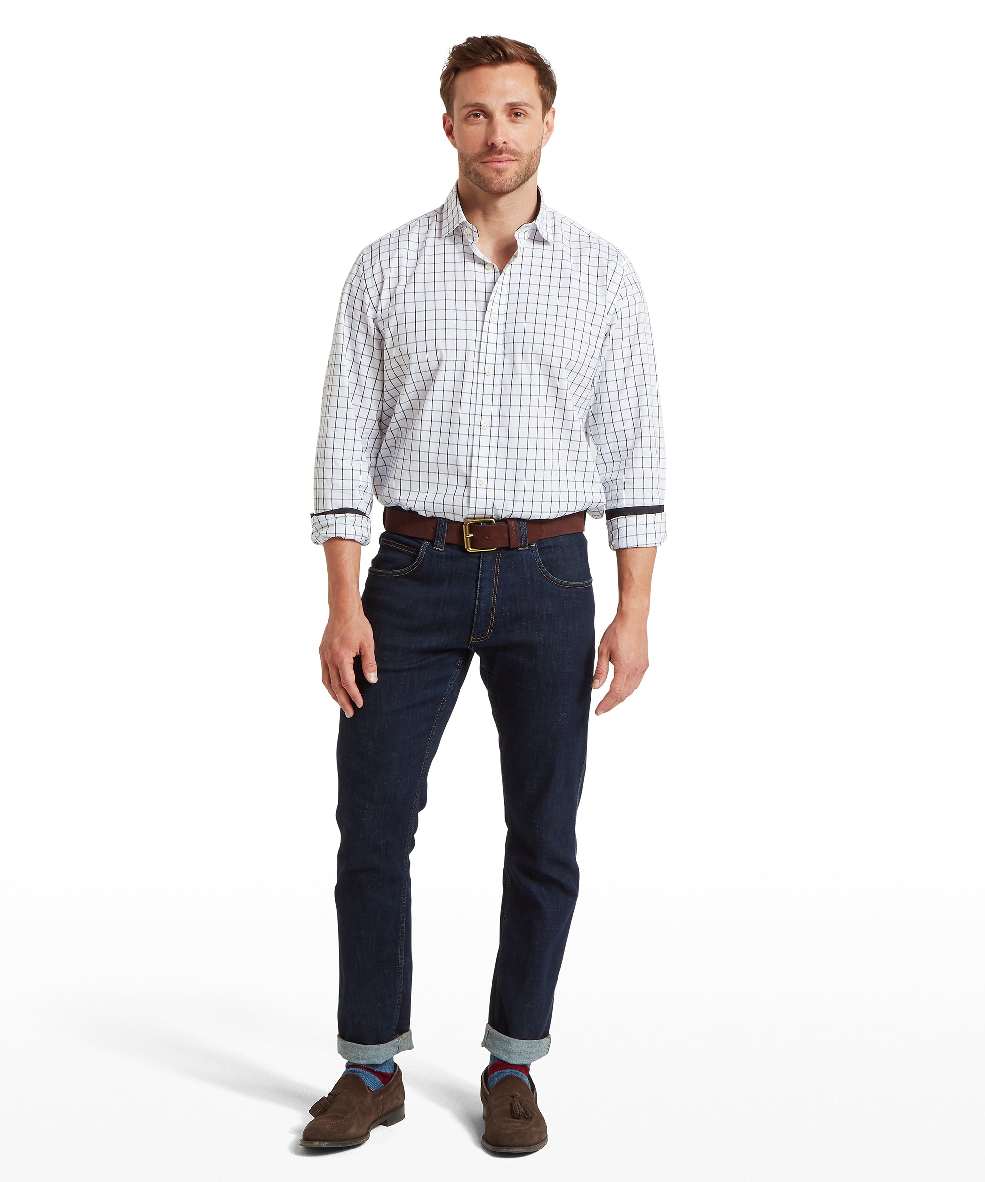Westminster Classic Shirt - Navy Check