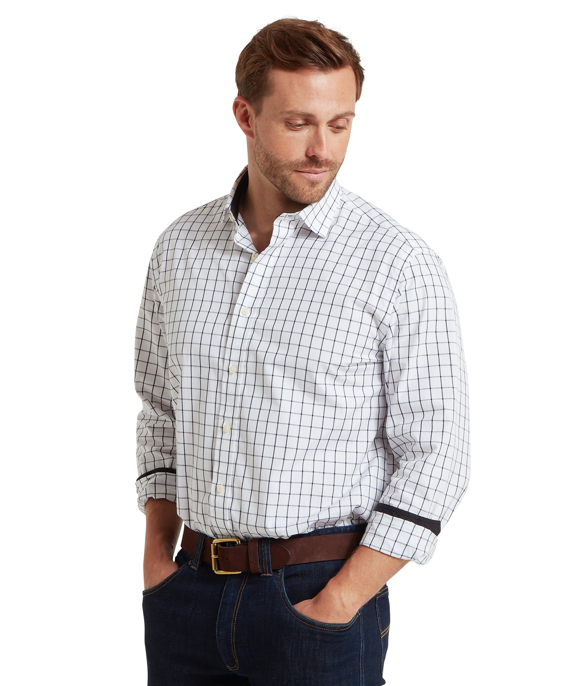 Westminster Classic Shirt - Navy Check