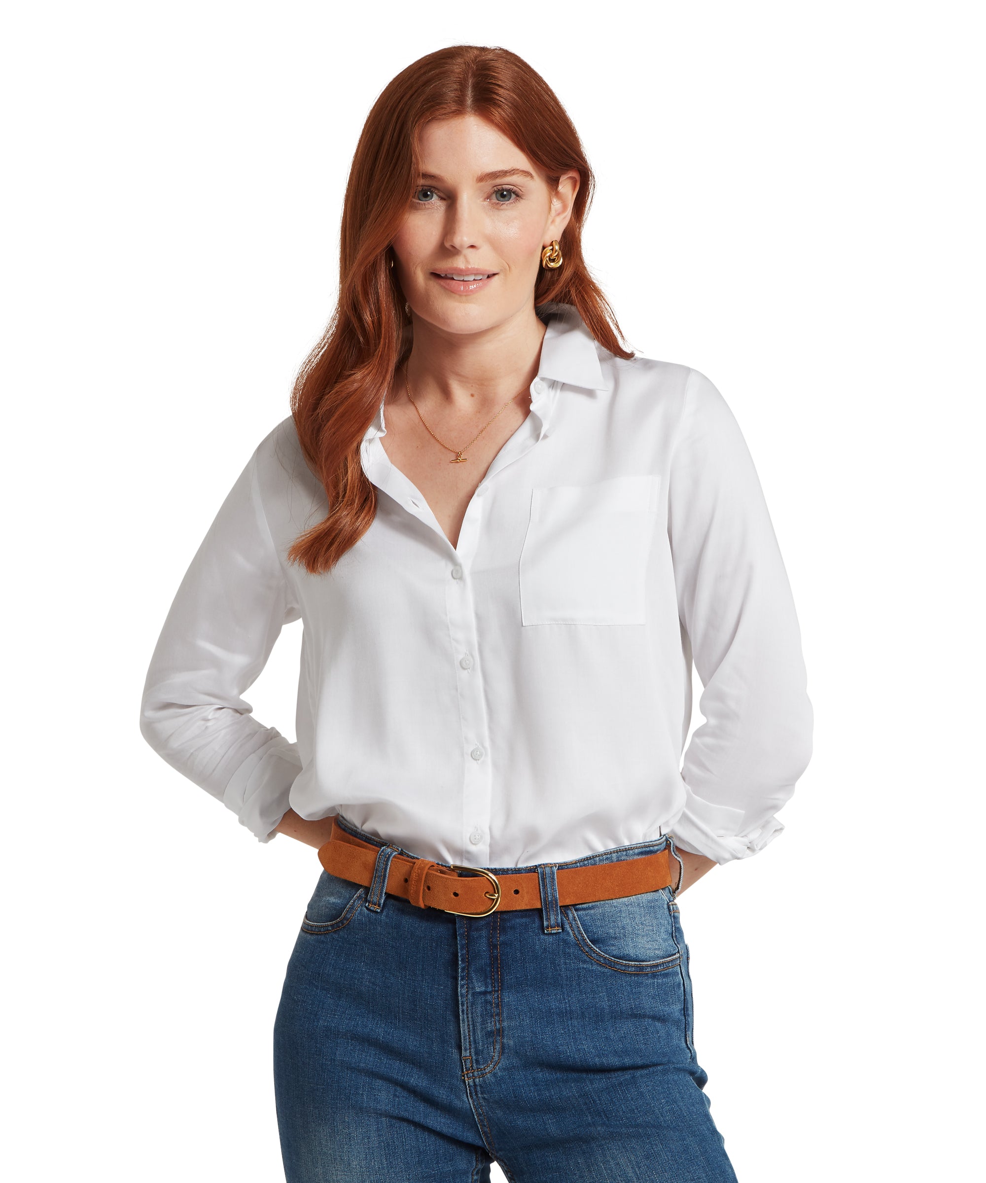 white dress blouse womens Women's Alton Blouse White