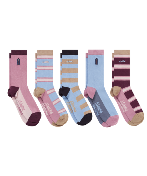 Women's Bamboo Socks (Box Of 5)