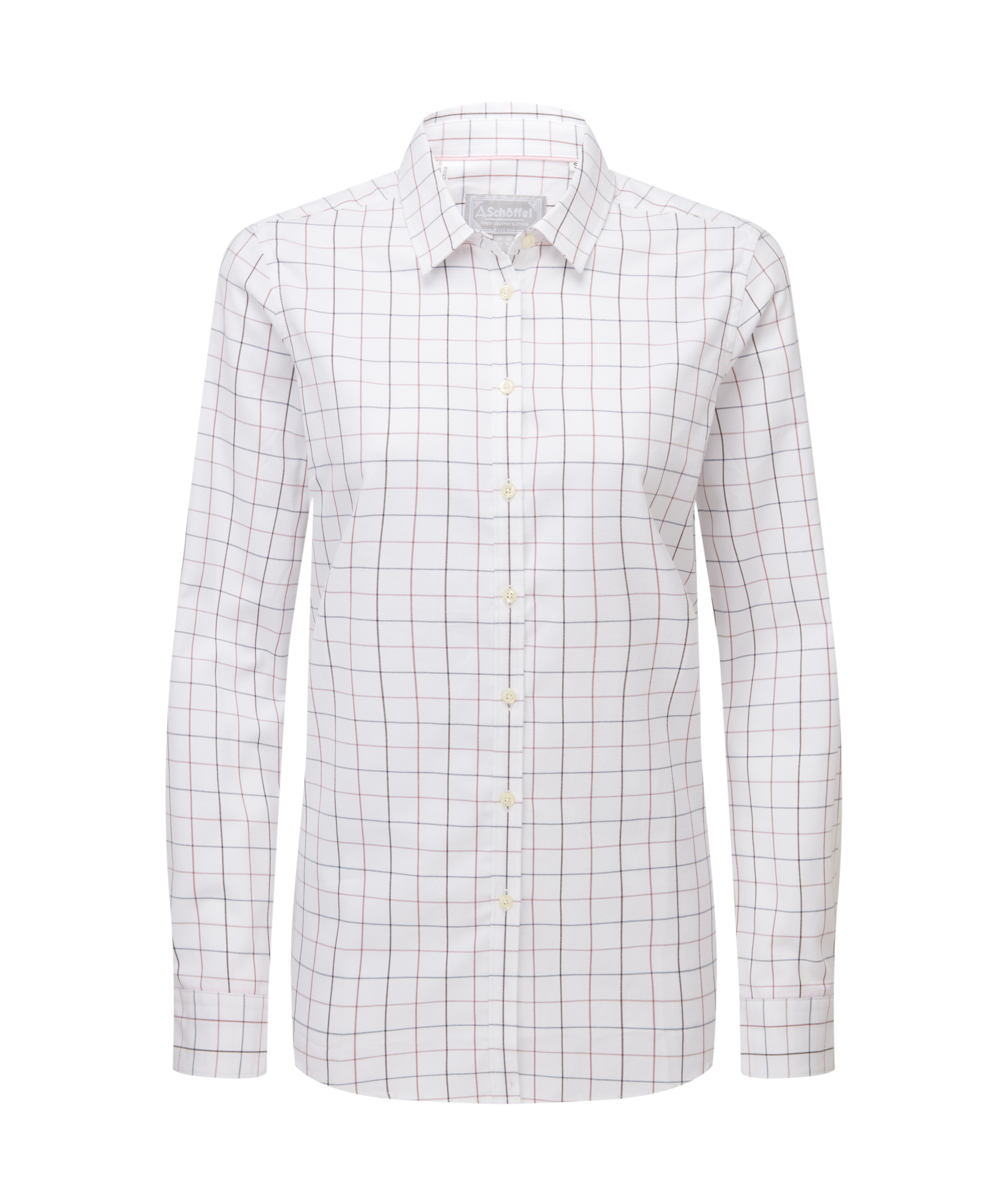 Blakeney Shirt - Dark Mauve Tattersall