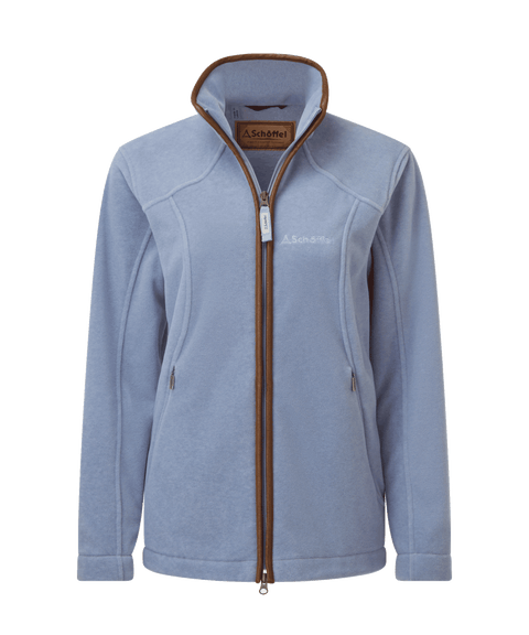Women s Burley Fleece Jacket Powder Blue Schoffel Country US