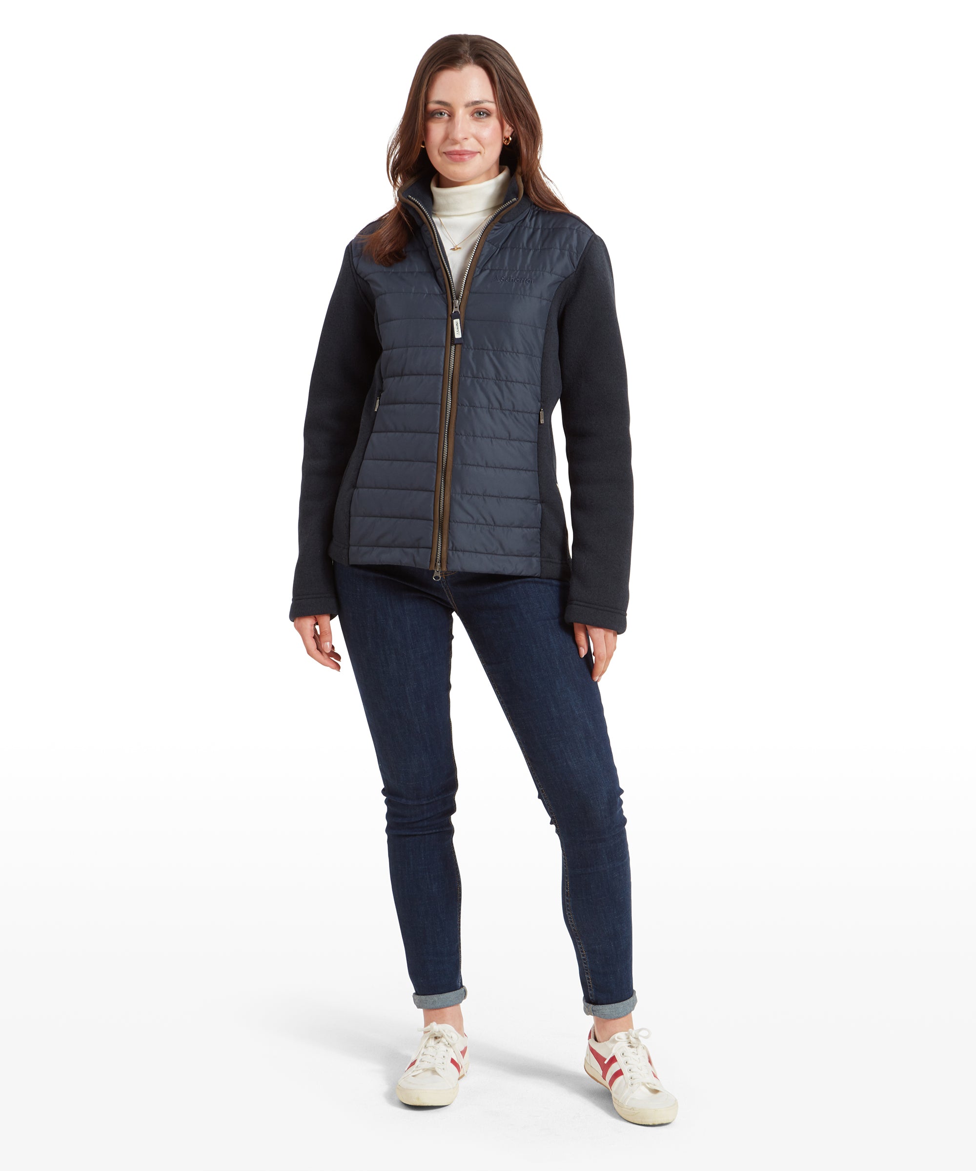 Quilted hybrid jacket hotsell