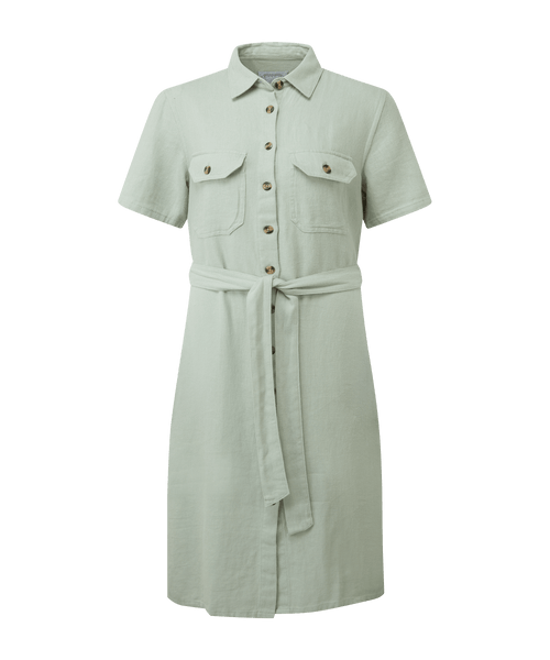 Women's Daisy Linen Dress Blue Grey | Schffel Country US Women's Daisy Linen Dress Blue Grey | Schffel Country US