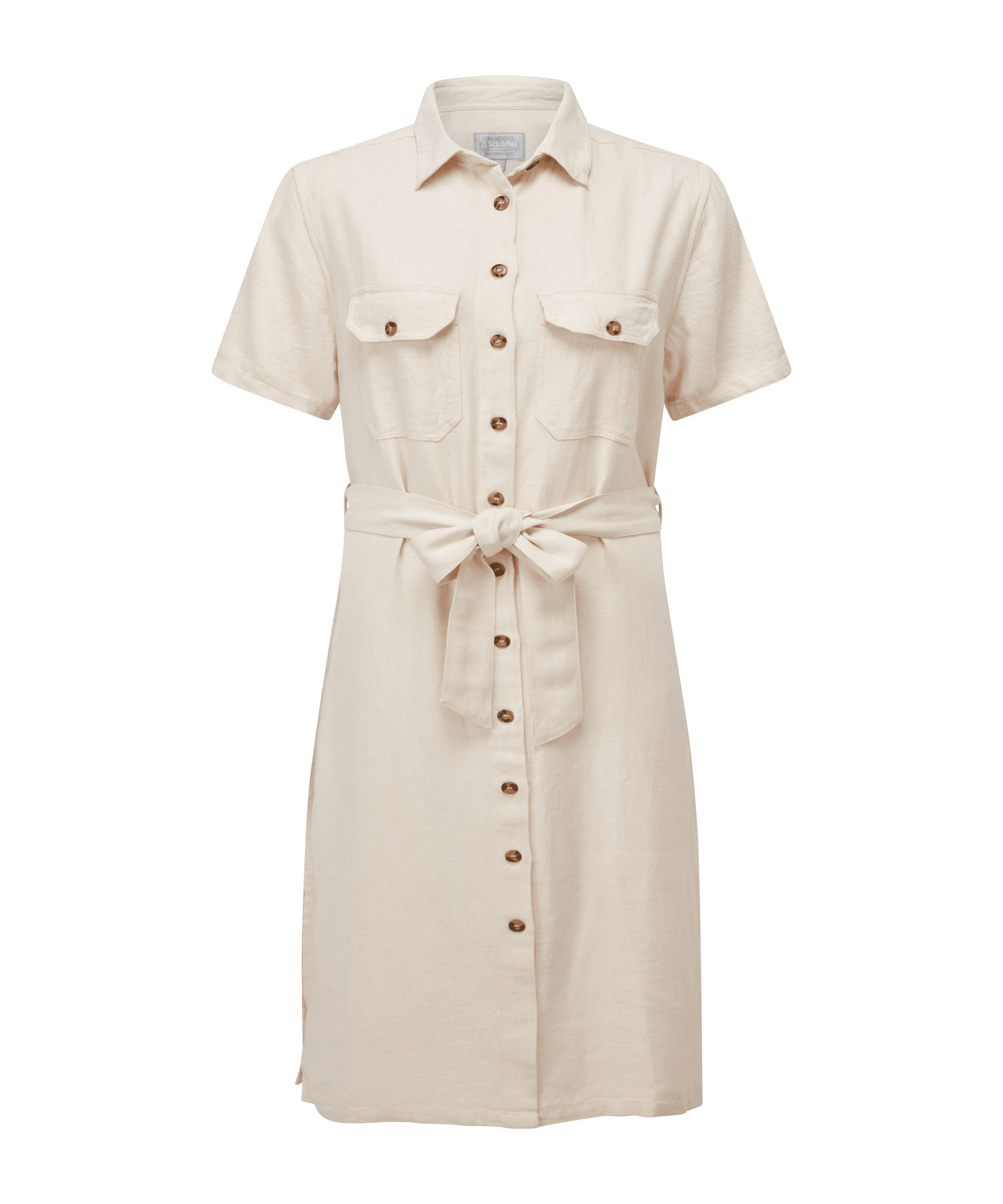 Women's Daisy Linen Dress Light Brown | Schöffel Country US