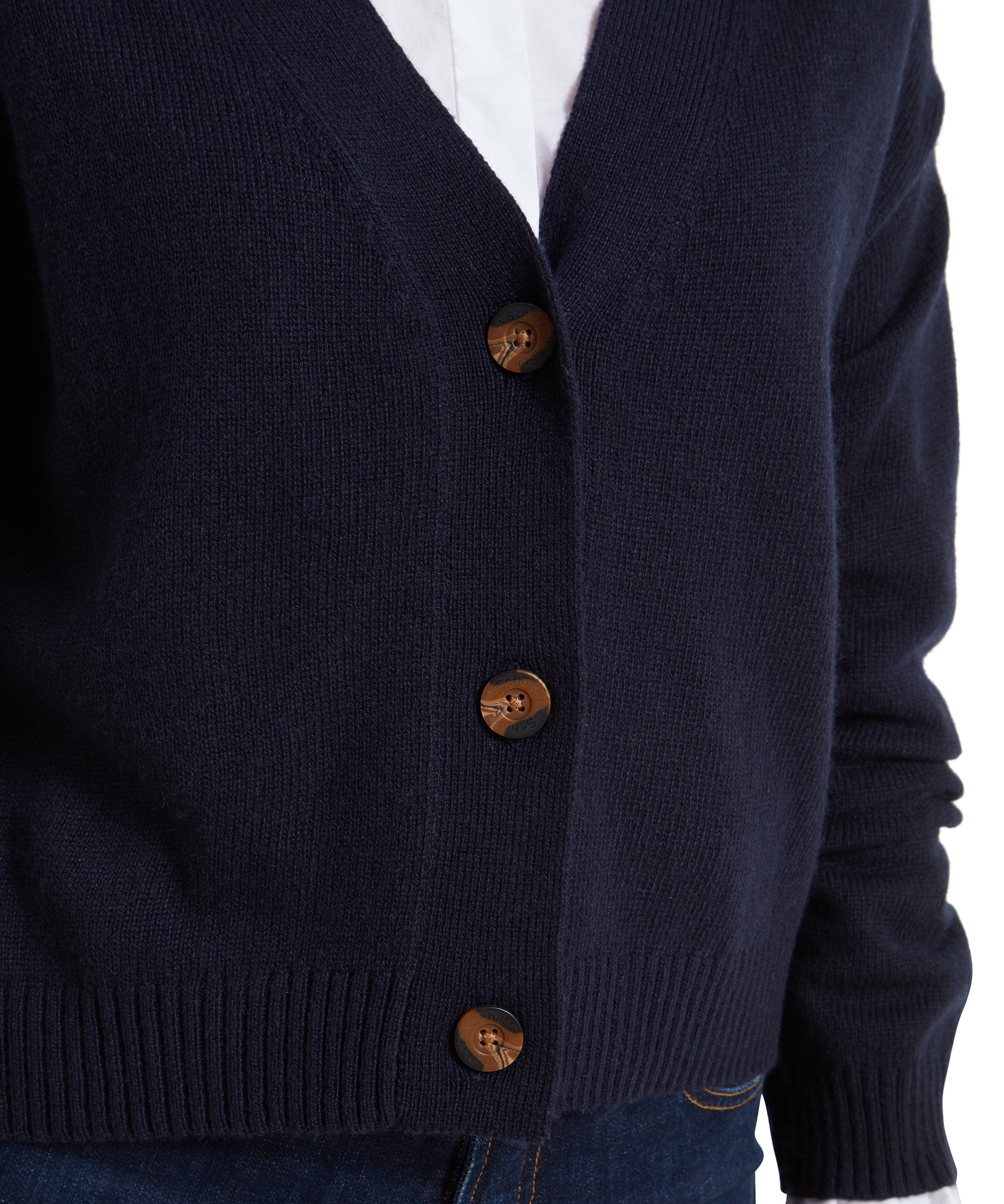 Women's Filey Classic Cardigan Navy | Schöffel Country