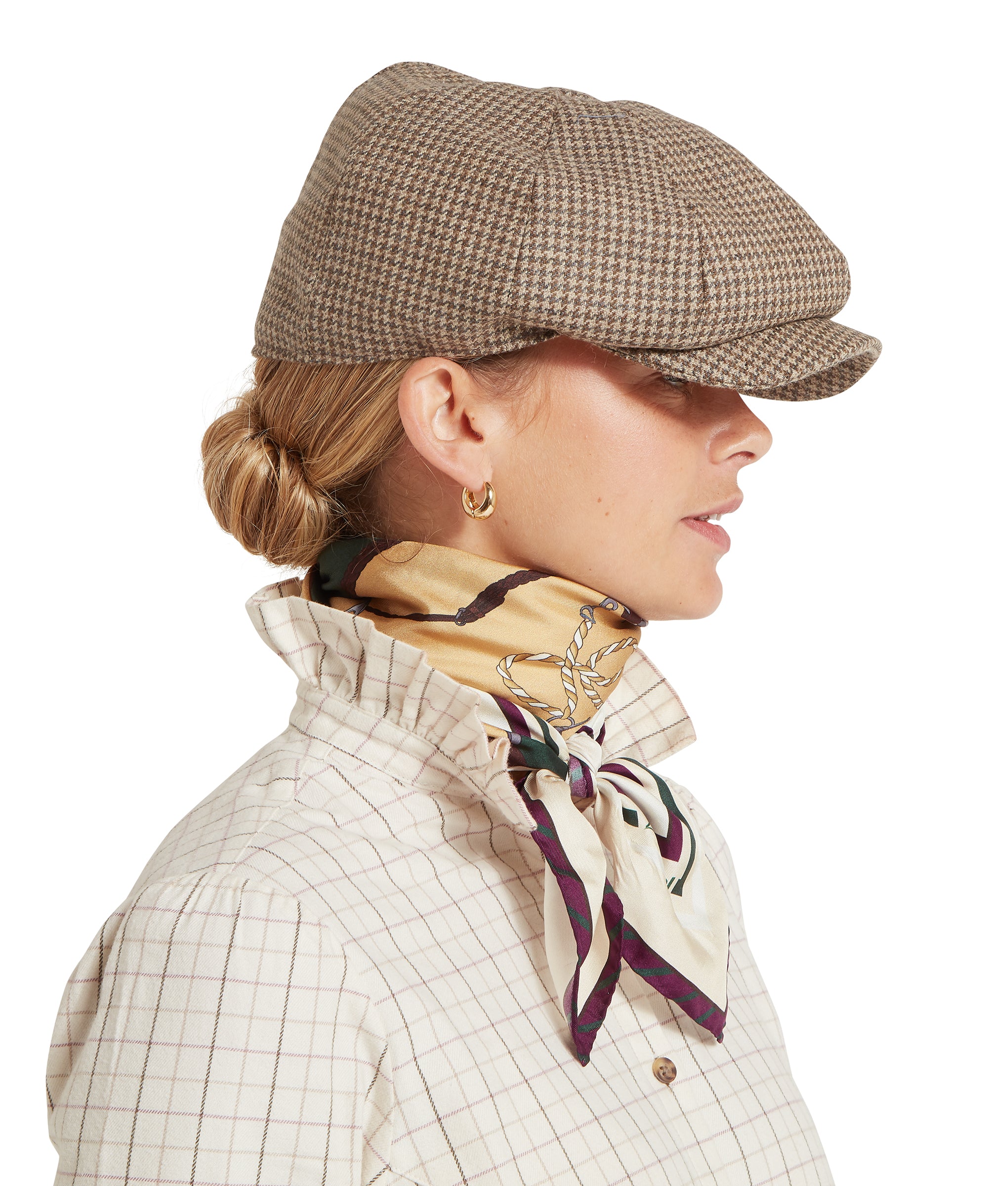 Hathersage Silk Scarf - Bridle Print