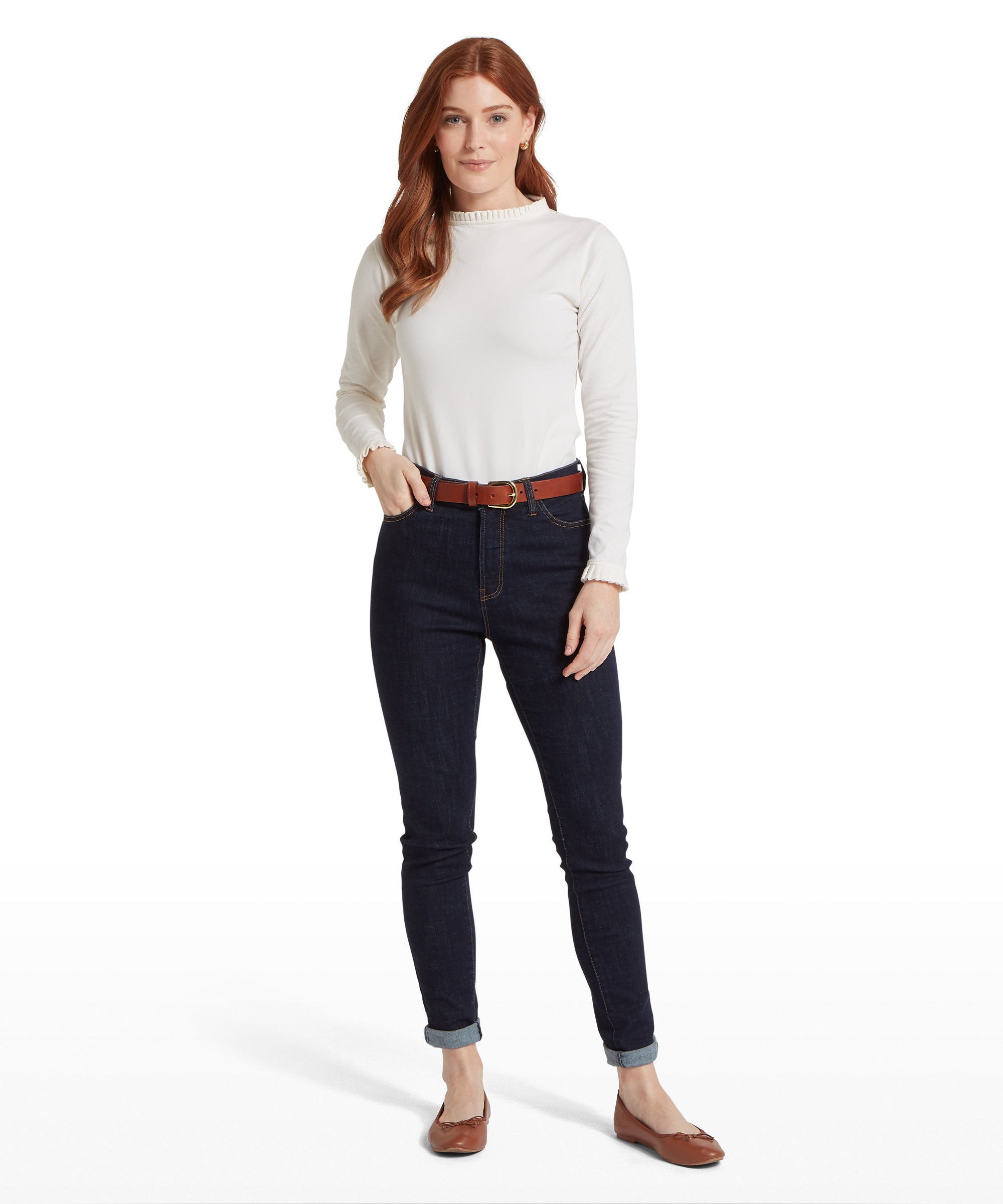 Ilkley Top - Soft White