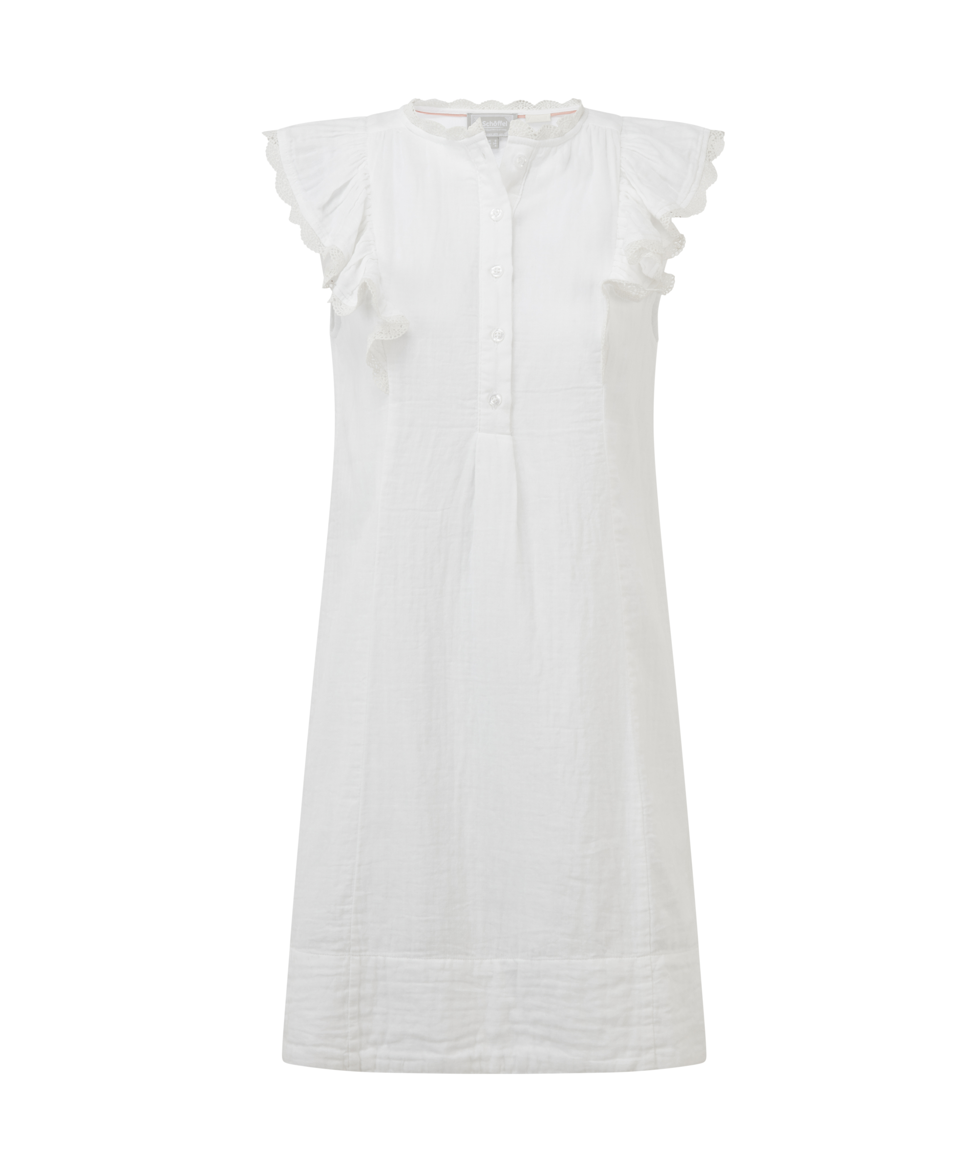 50's style women's dresses Collar Fitted Frill Dress main image 1