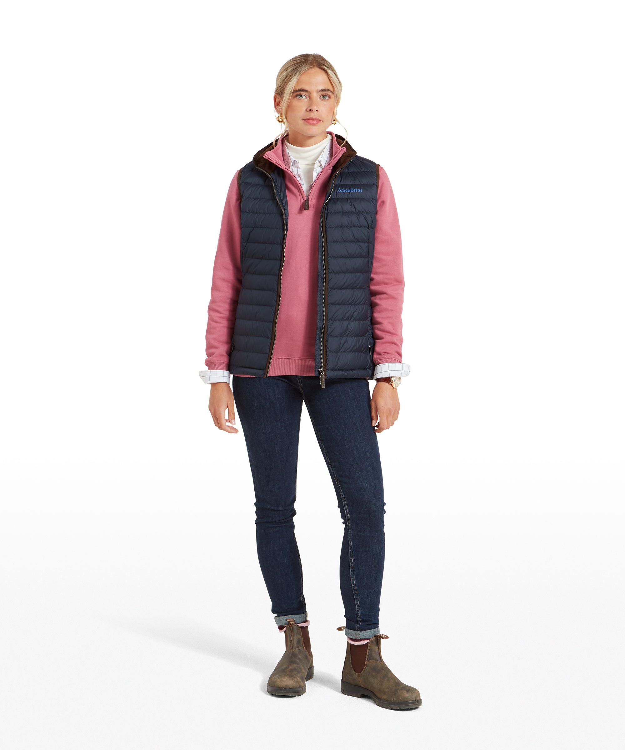 Women's Launde Down Vest Petrol Blue | Schöffel Country US