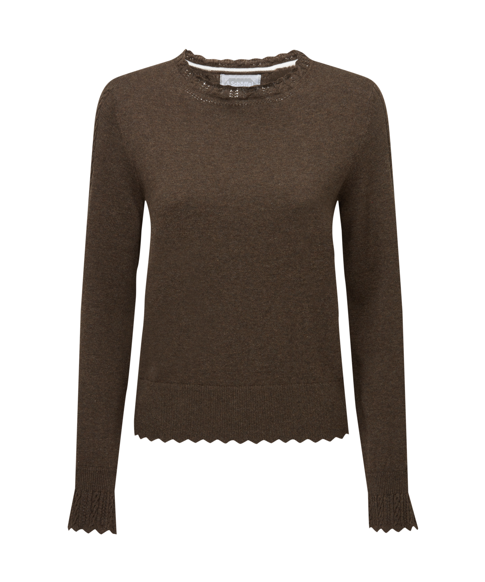 Leyburn Jumper - Chocolate