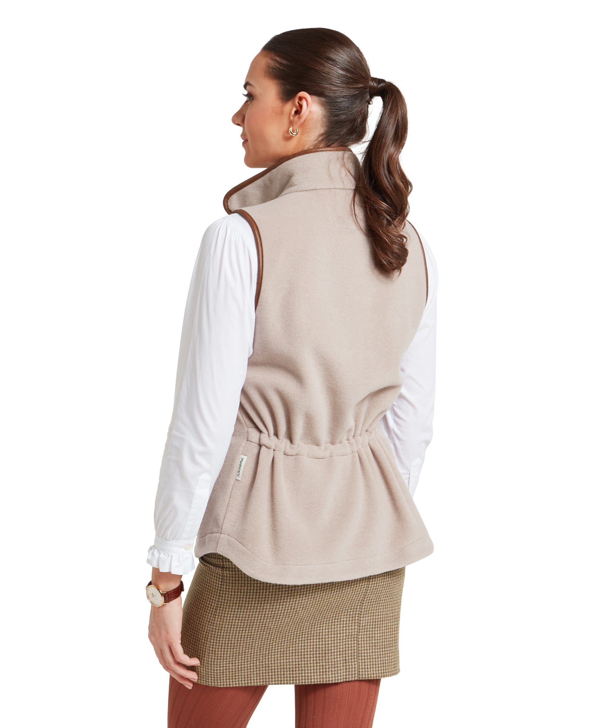Women's Lyndon Fleece Vest Mushroom | Schöffel Country US