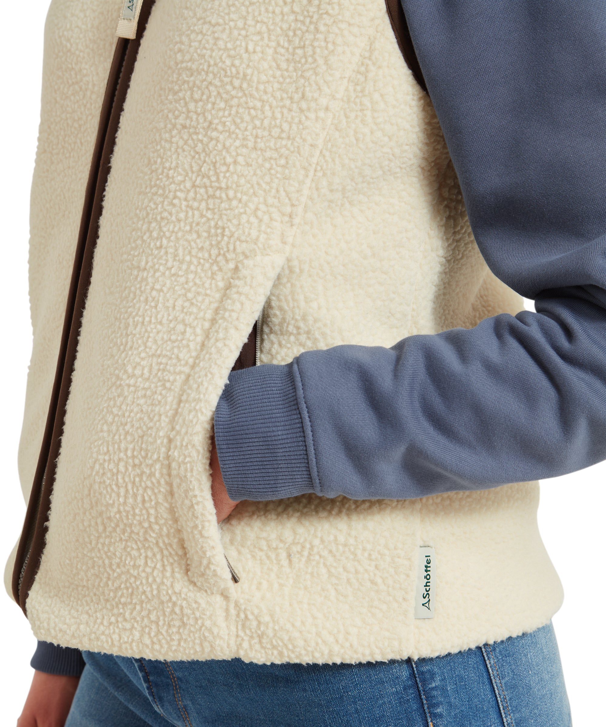 Women's Lyndon Retro Fleece Vest Cream | Schöffel Country US