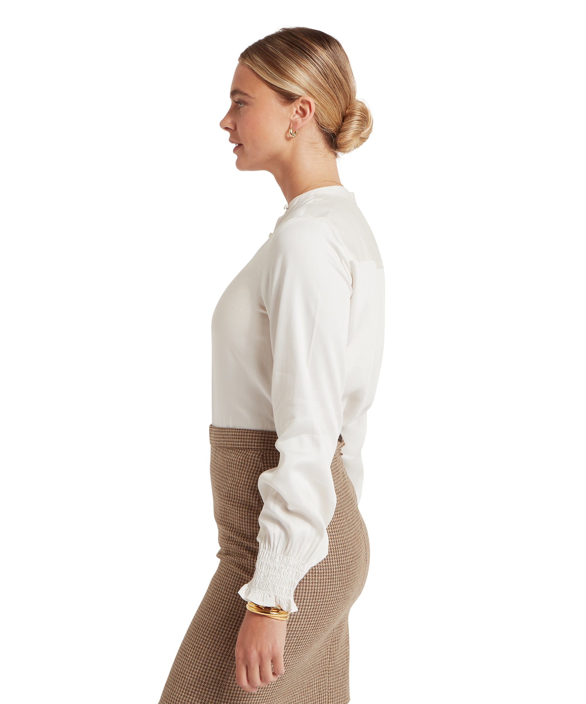Melford Blouse - Dove